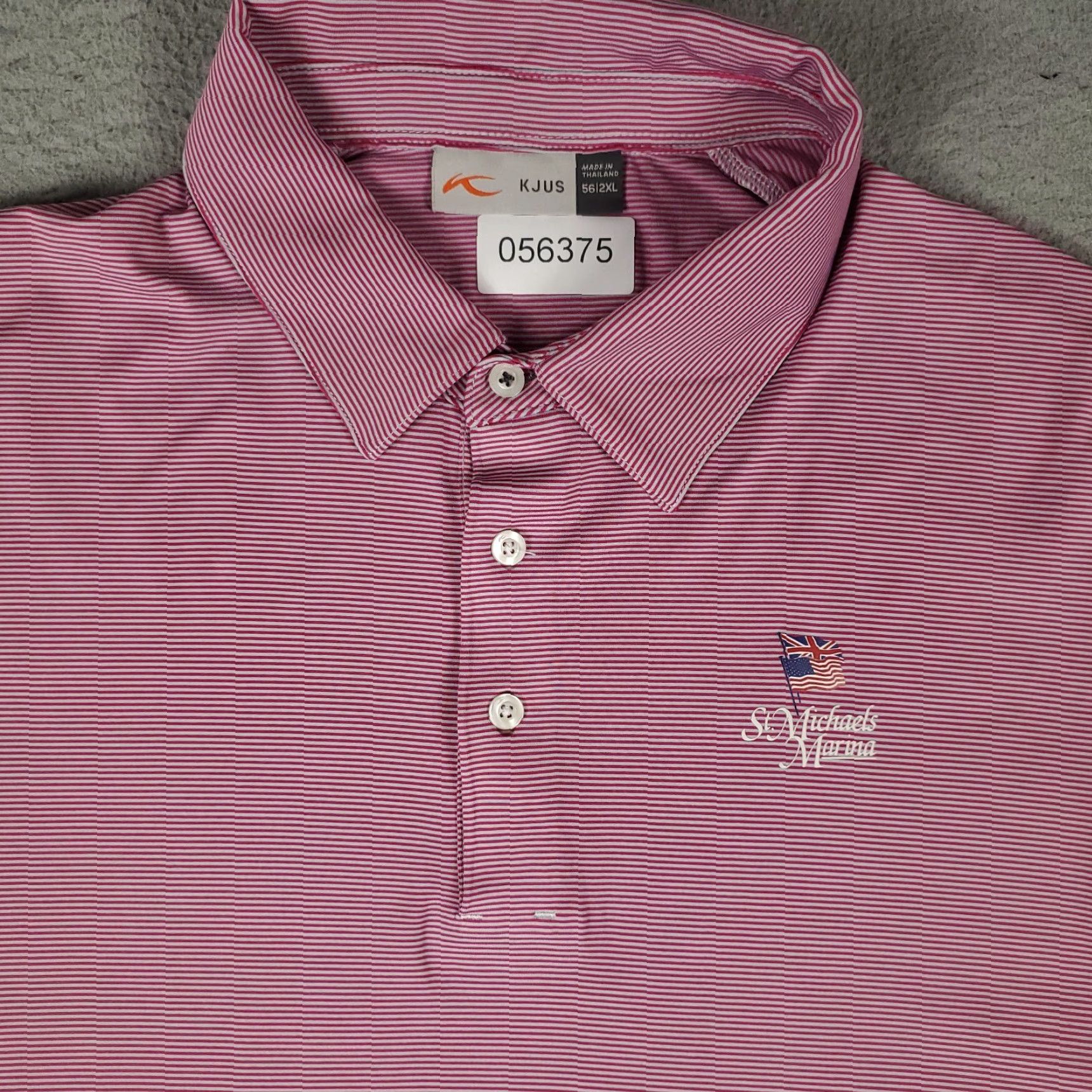 KJUS KJUS Polo Shirt Mens 2XL Red Striped Golf Casual Short Sleeve Polo Shirt Mens 2XL Red Striped Golf Casual Short Sleeve Size US XXL / EU 58 / 5 - 2 Thumbnail