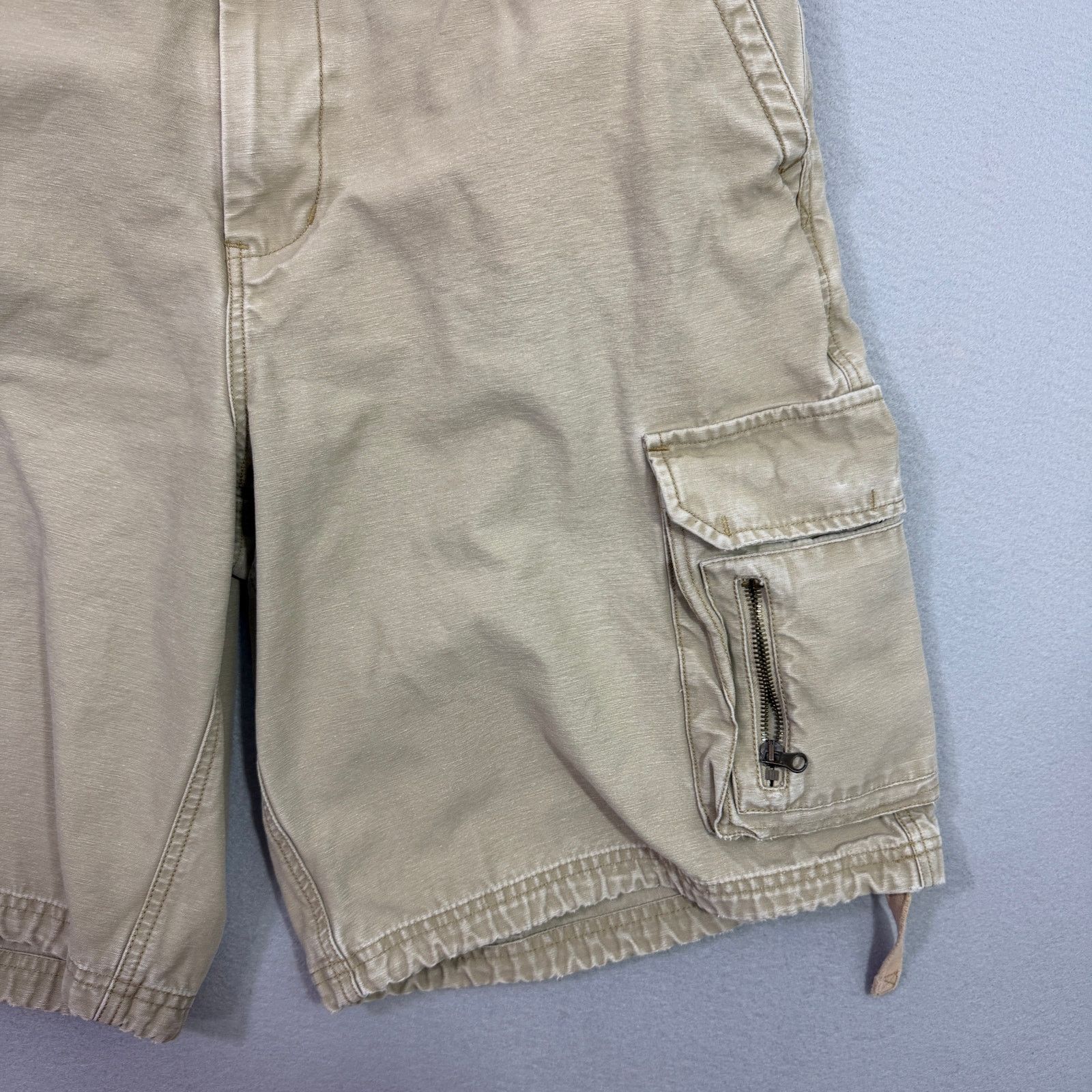 Aeropostale Vintage Aeropostale Cargo Shorts Men's 38 Tan 11" Inseam Size US 38 / EU 54 - 3 Thumbnail