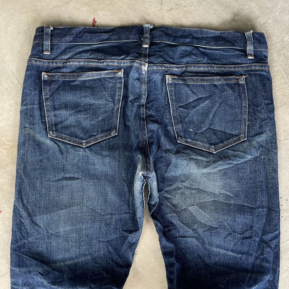 A.P.C. A.P.C. Selvedge Japan Raw Denim Indigo Distressed Jeans APC Size US 36 / EU 52 - 18 Thumbnail