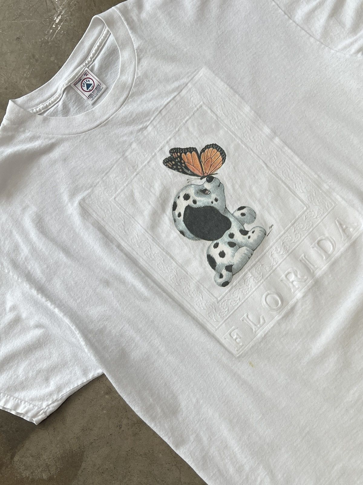 Vintage Vintage Florida Dalmatian Butterfly Tee XL Size US XL / EU 56 / 4 - 1 Thumbnail