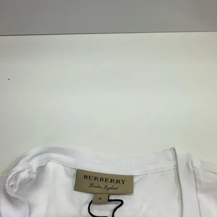 Burberry Burberry Burberry Logo Short Sleeve Cotton T-Shirt-2507 Size US M / EU 48-50 / 2 - 6 Thumbnail