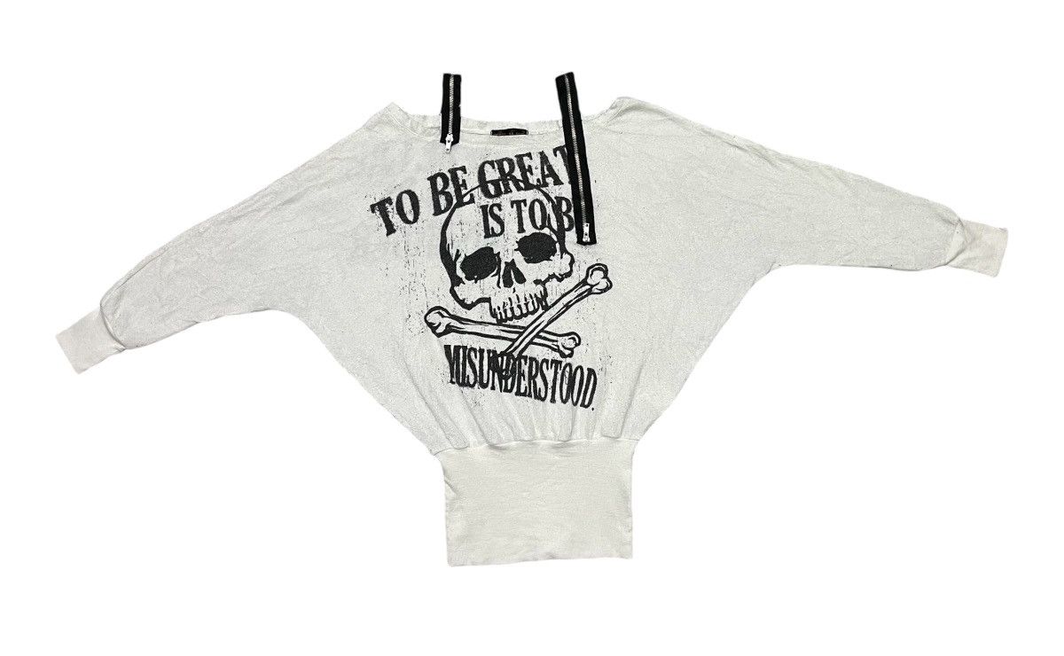 If Six Was Nine 2000s IF SIX WAS NINE INSPIRED BRAND CECIL MCBEE RARE SKULL Size M / US 6-8 / IT 42-44 - 1 Thumbnail