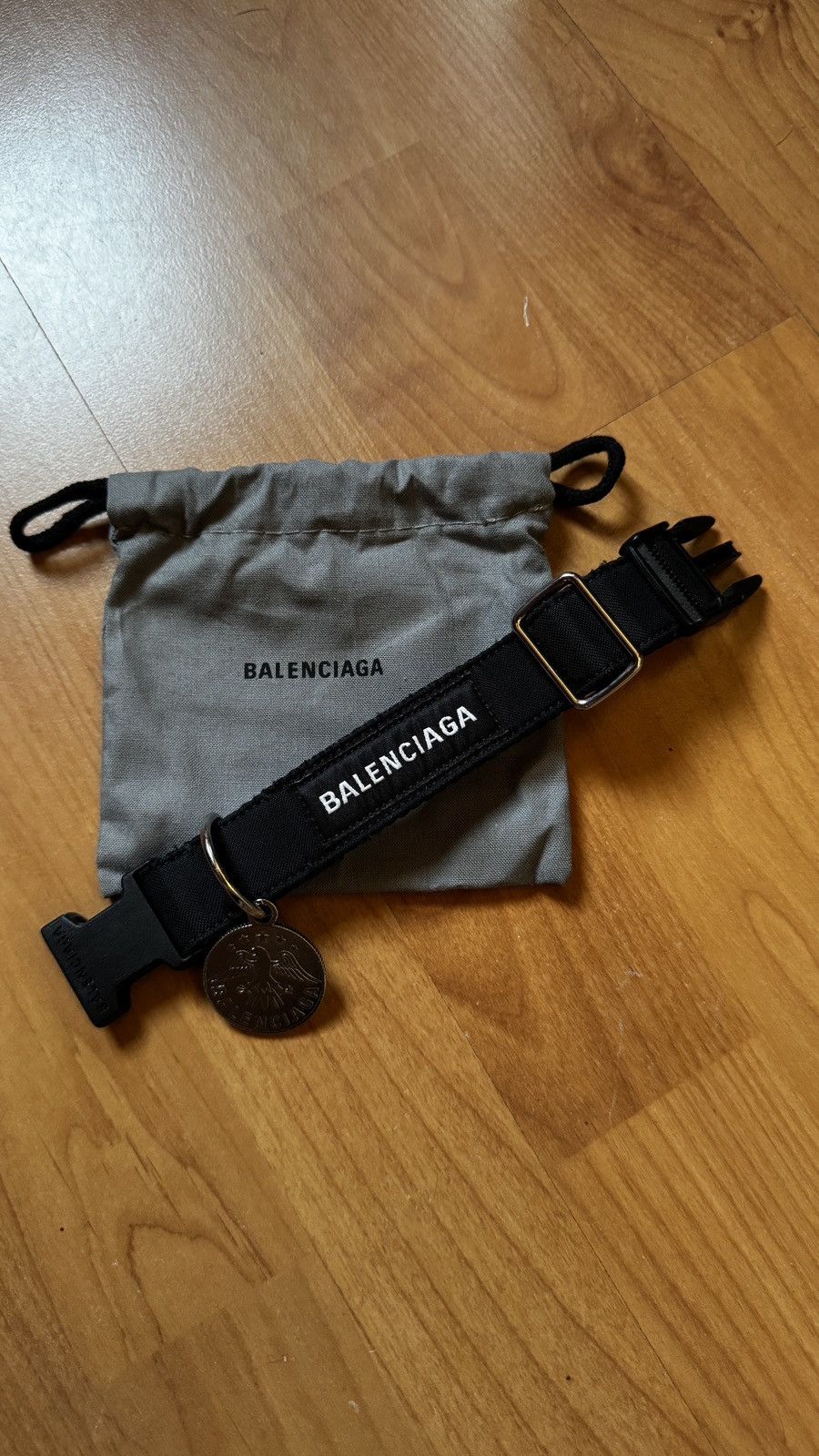 Balenciaga dog collar bracelet