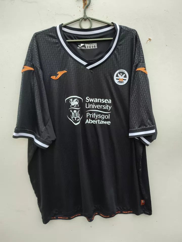 Vintage SWANSEA CITY 2021/22 AWAY FOOTBALL Kit SHIRT SOCCER Size US XXL / EU 58 / 5 - 1 Thumbnail