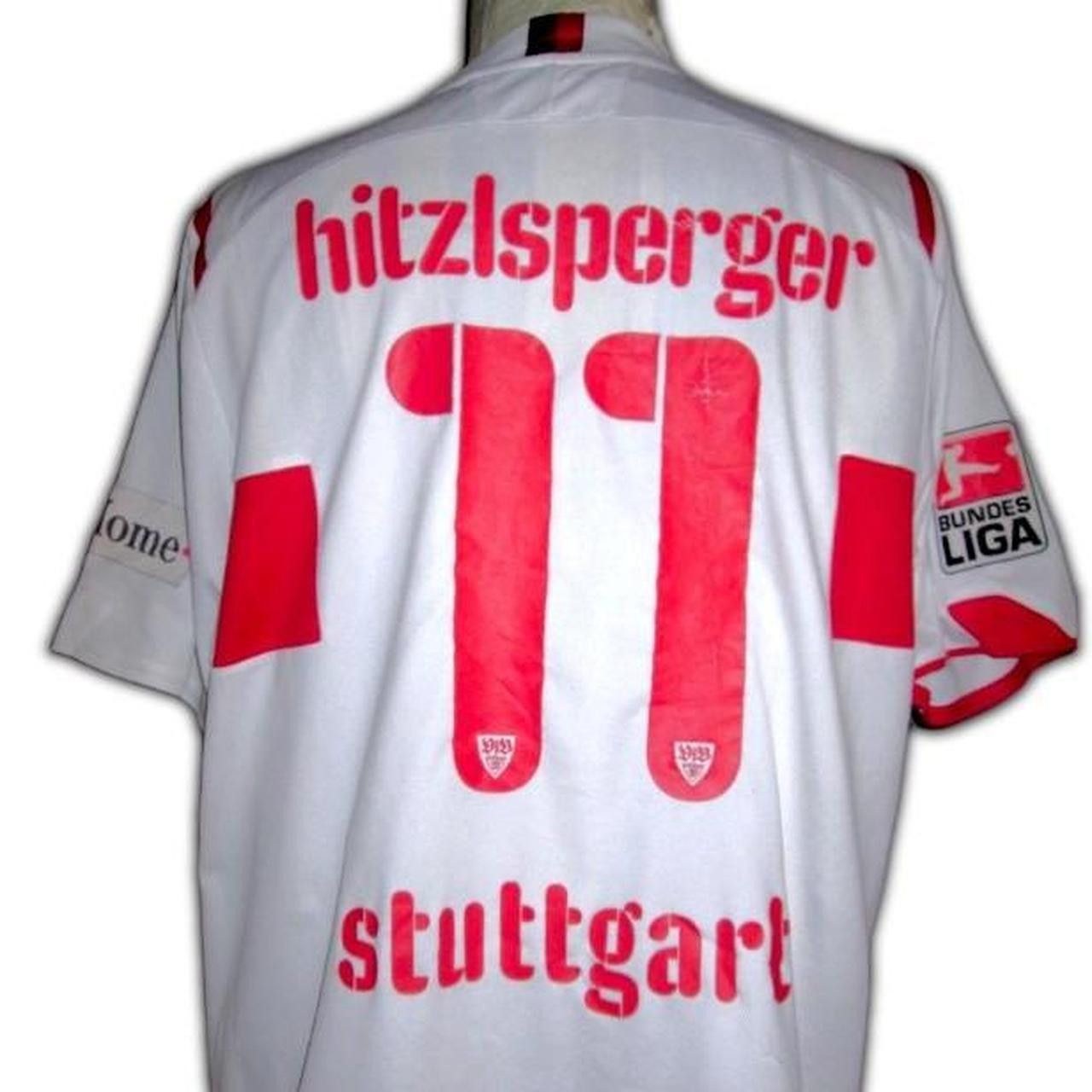 Puma Issued VfB Stuttgart 2009 2010 Maglia maillot Camiseta Size US L / EU 52-54 / 3 - 4 Thumbnail
