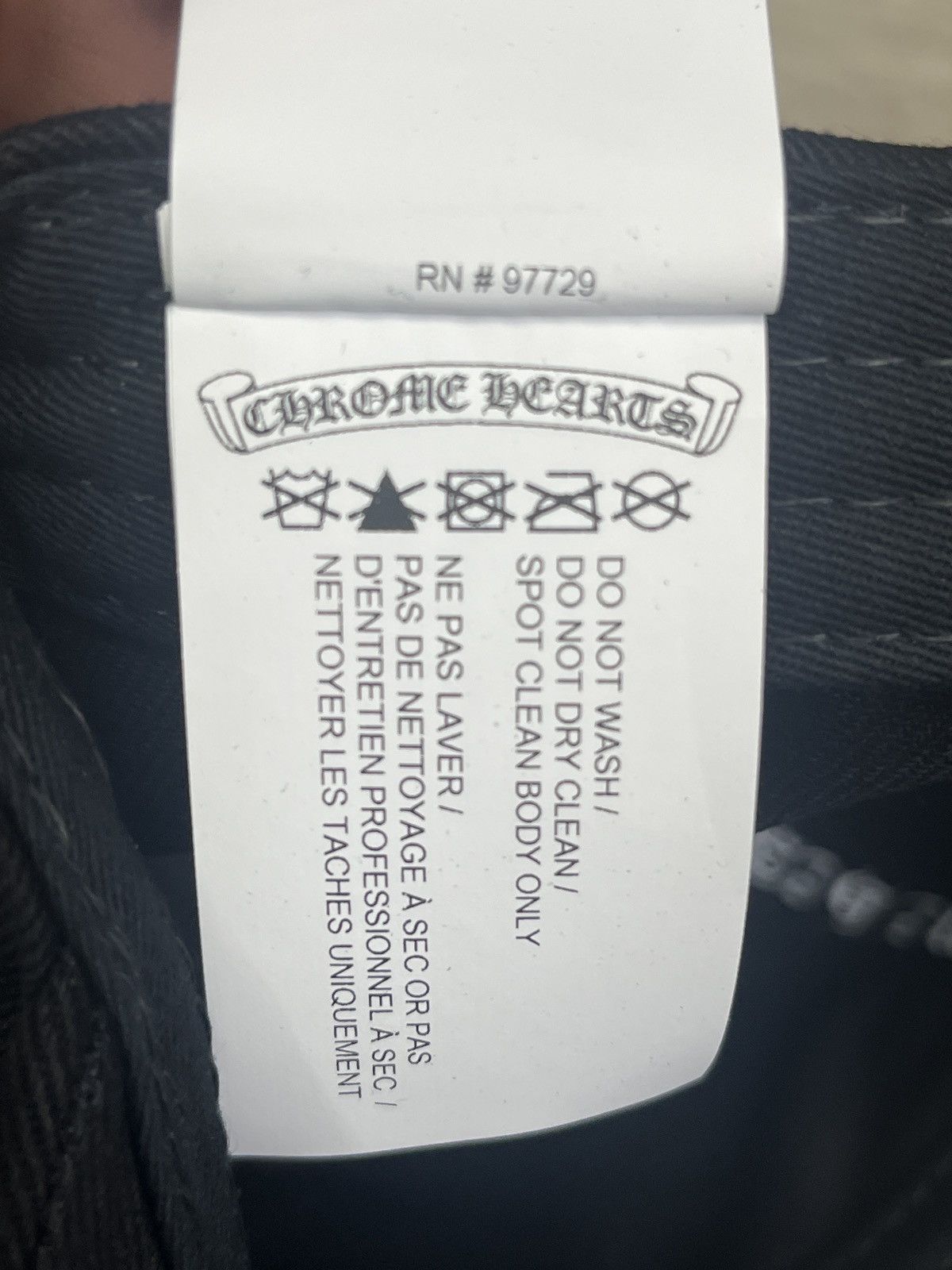Chrome Hearts Chrome Hearts Horseshoe Denim Baseball Hat Size ONE SIZE - 11 Thumbnail