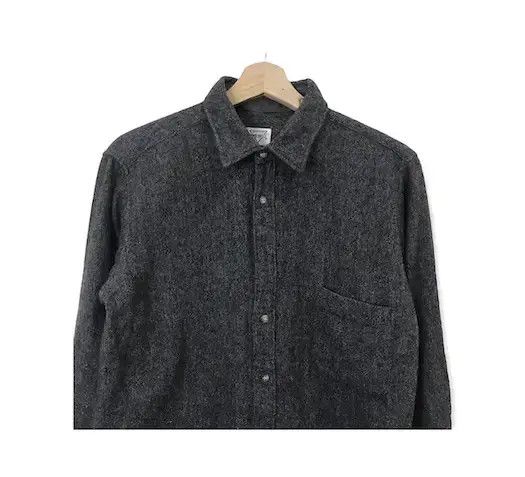 Flannel Japanese Brand Time Bell Flannel Shirt Size US S / EU 44-46 / 1 - 2 Thumbnail