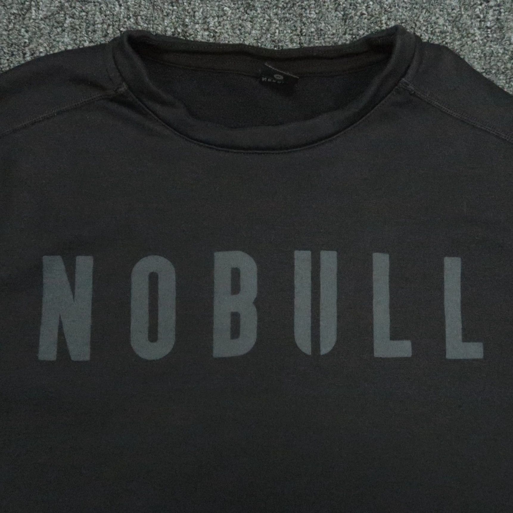 Vintage Nobull Pullover Mens Medium Black Crew Sweatshirt Long Sleeve Training Gym Size US M / EU 48-50 / 2 - 2 Thumbnail