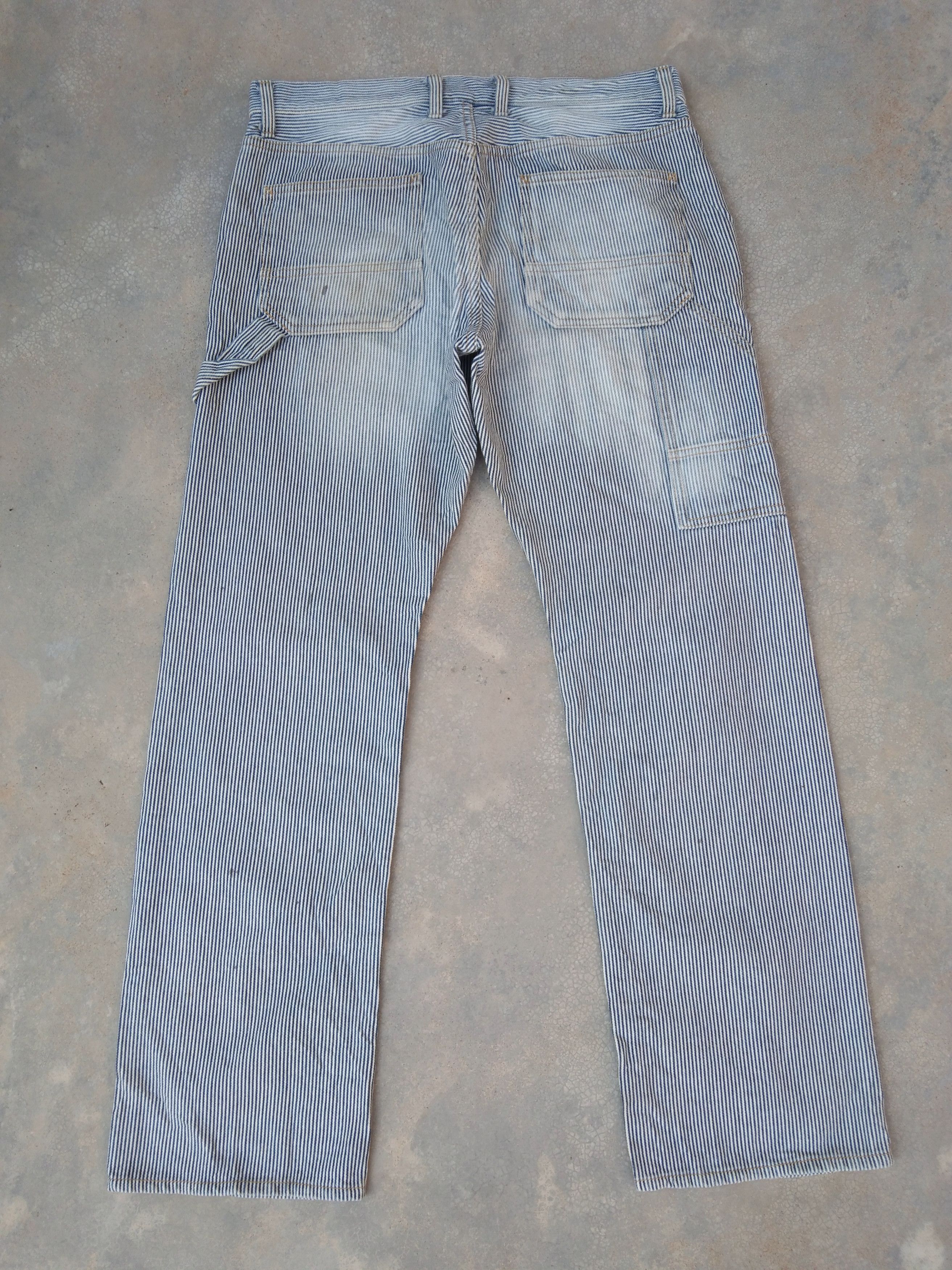 Japanese Brand Vintage Japanese Takeo Kikuchi Hickory Carpenter Jeans 32x30 Size US 32 / EU 48 - 1 Thumbnail