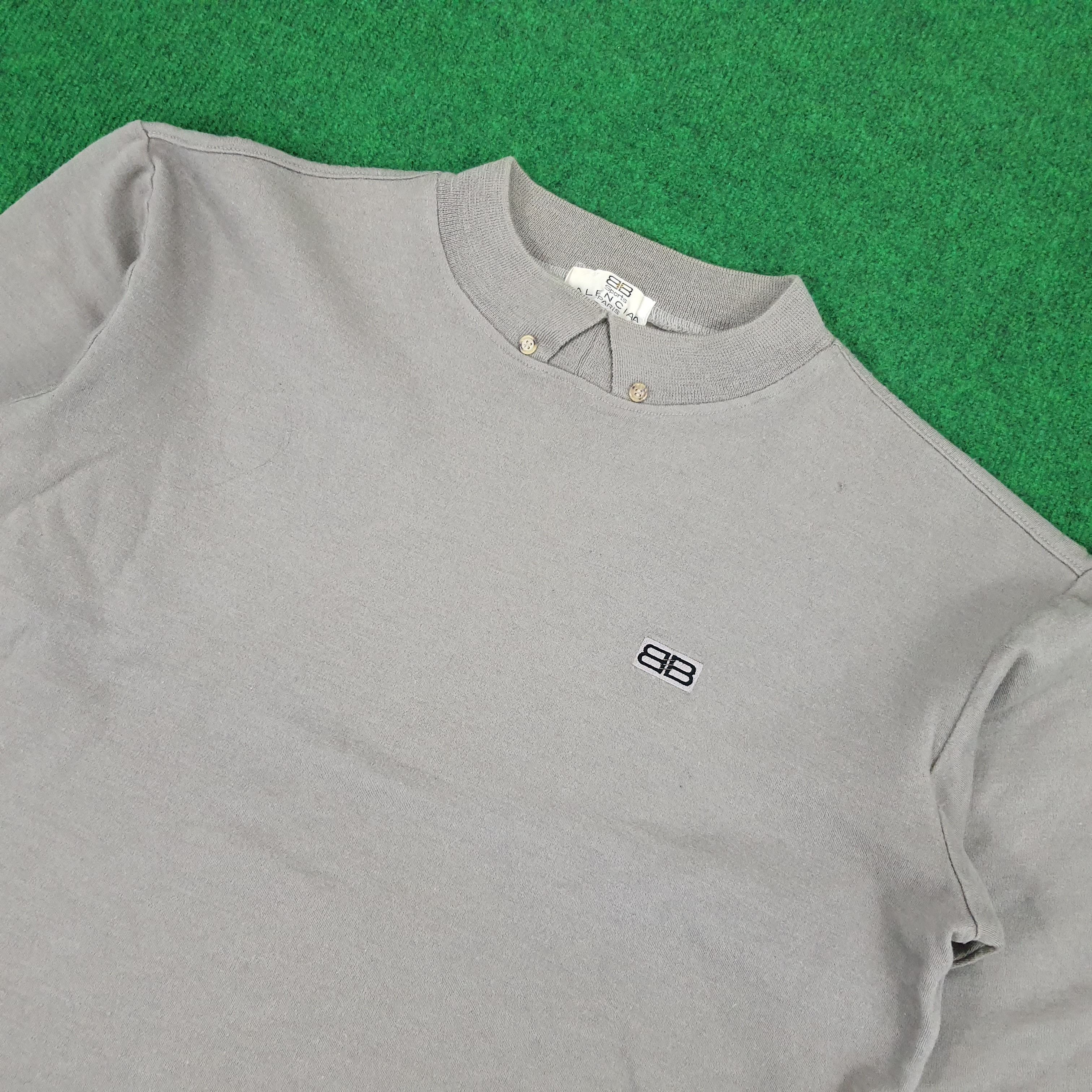 Designer × Vintage Vintage Balenciaga Paris Boxy Cut T-shirt Size M / US 6-8 / IT 42-44 - 2 Thumbnail