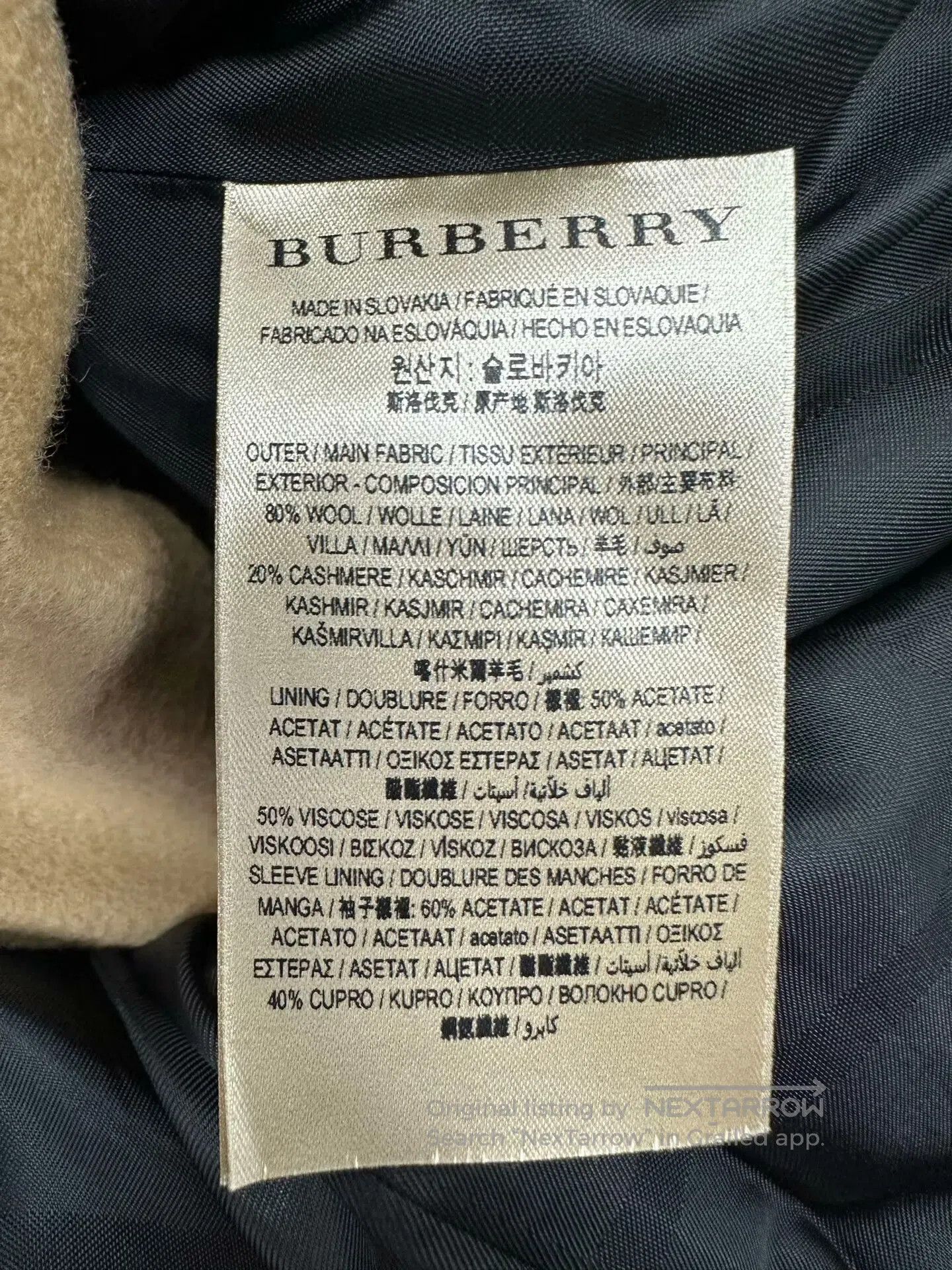Burberry Burberry Camel Classic Single Breasted Wool Coat| Size XXS / US 00 / IT 34 - 3 Thumbnail