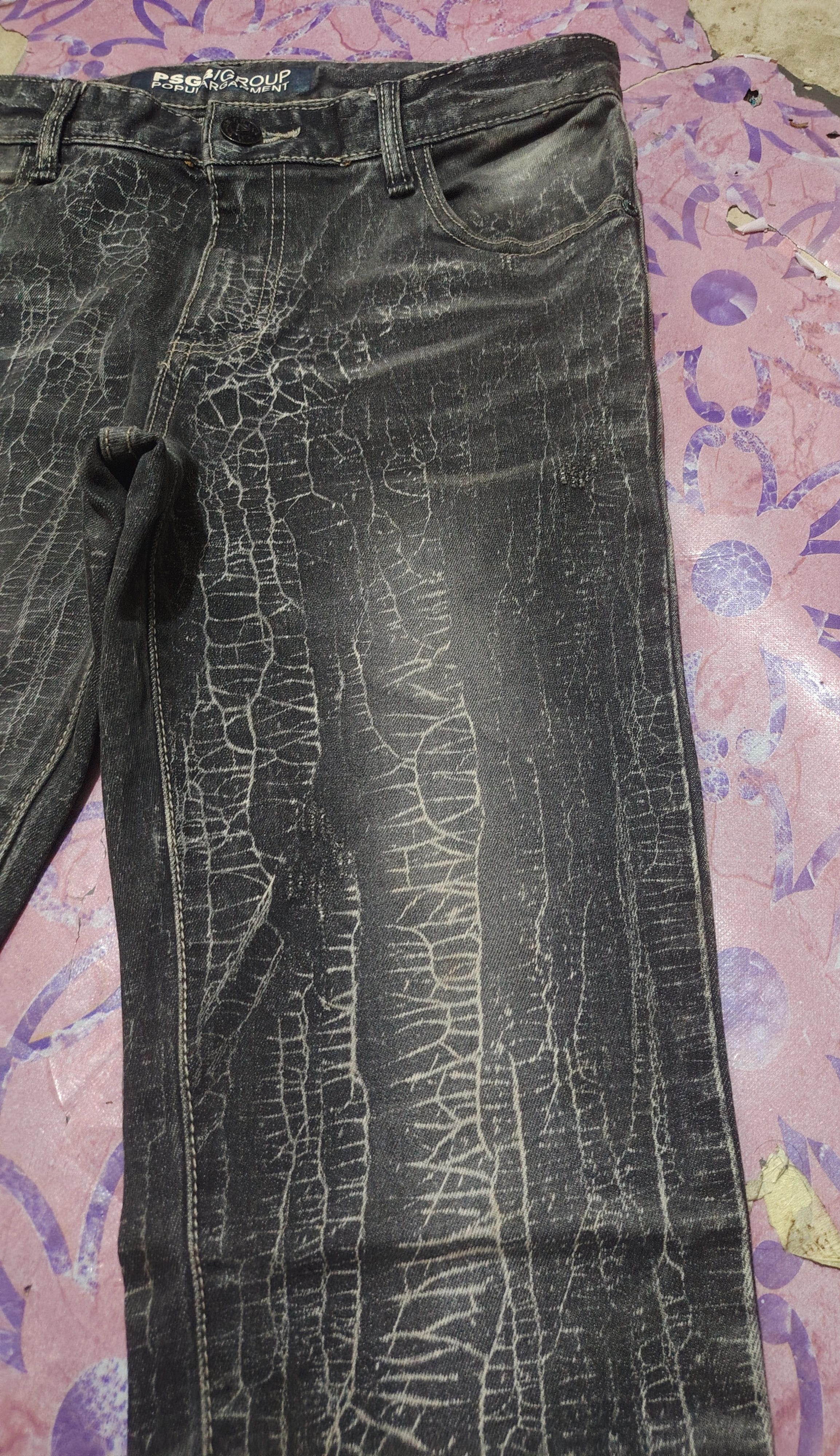 Hysteric Glamour Japanese PSGB Skinny stretch Jeans inspired rick owens style Size US 31 - 10 Thumbnail