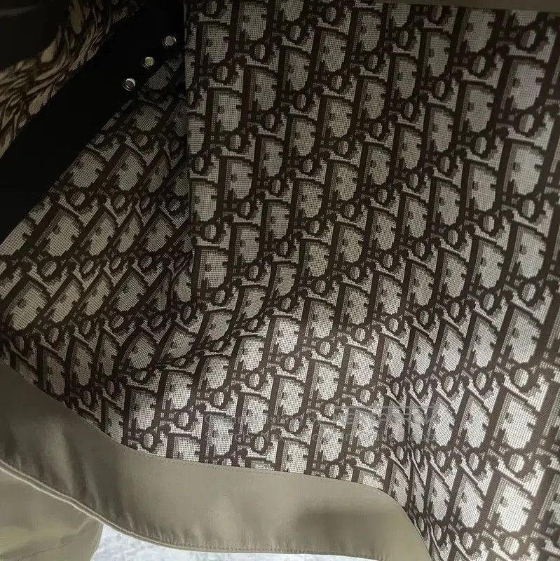 Dior Dior Khaki Cotton Embroidered Jacket . Size XXS / US 00 / IT 34 - 5 Thumbnail