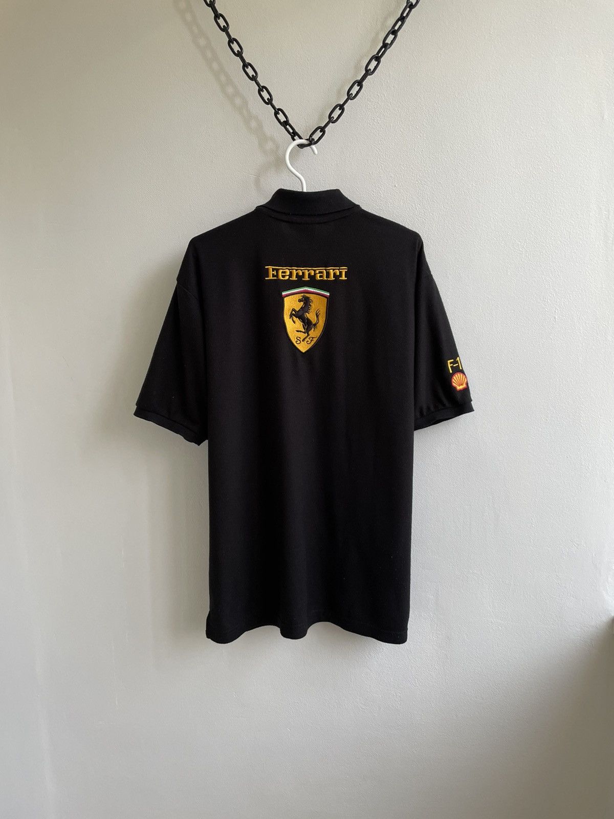 Ferrari Rare Ferrari 1994 90s Vintage Polo T Shirt Tee F1 Formula 1 Size US XL / EU 56 / 4 - 1 Thumbnail
