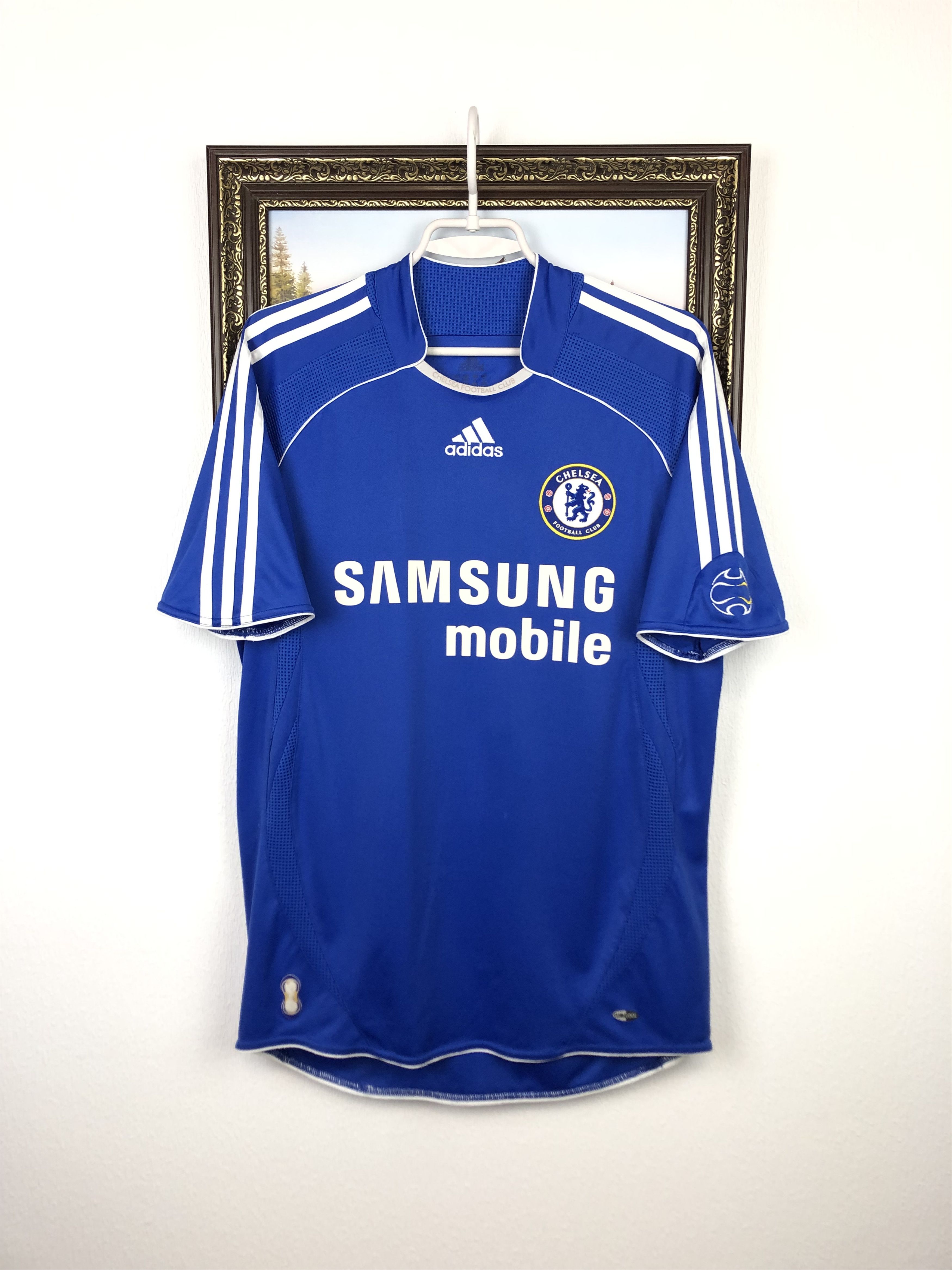 Adidas Chelsea football shirt 2006 Soccer #8 Lampard Adidas Jersey Size US S / EU 44-46 / 1 - 3 Thumbnail