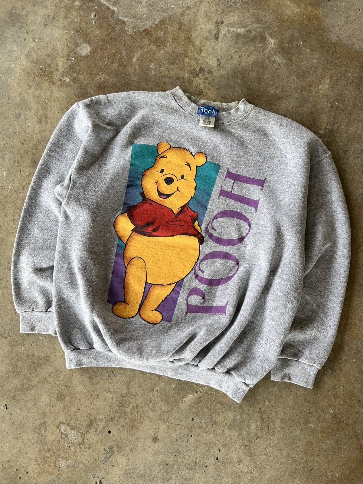Disney Vintage 90’s Disney Winnie Pooh Sweatshirt Crewneck Size US L / EU 52-54 / 3 - 2 Thumbnail