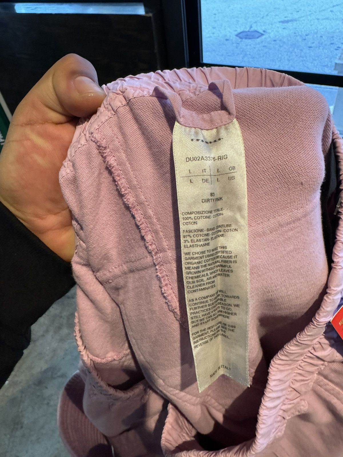 Rick Owens Drkshdw Rick Owens DRKSHDW Creatch Cargo Drawstring Pants Pink Size US 36 / EU 52 - 8 Thumbnail