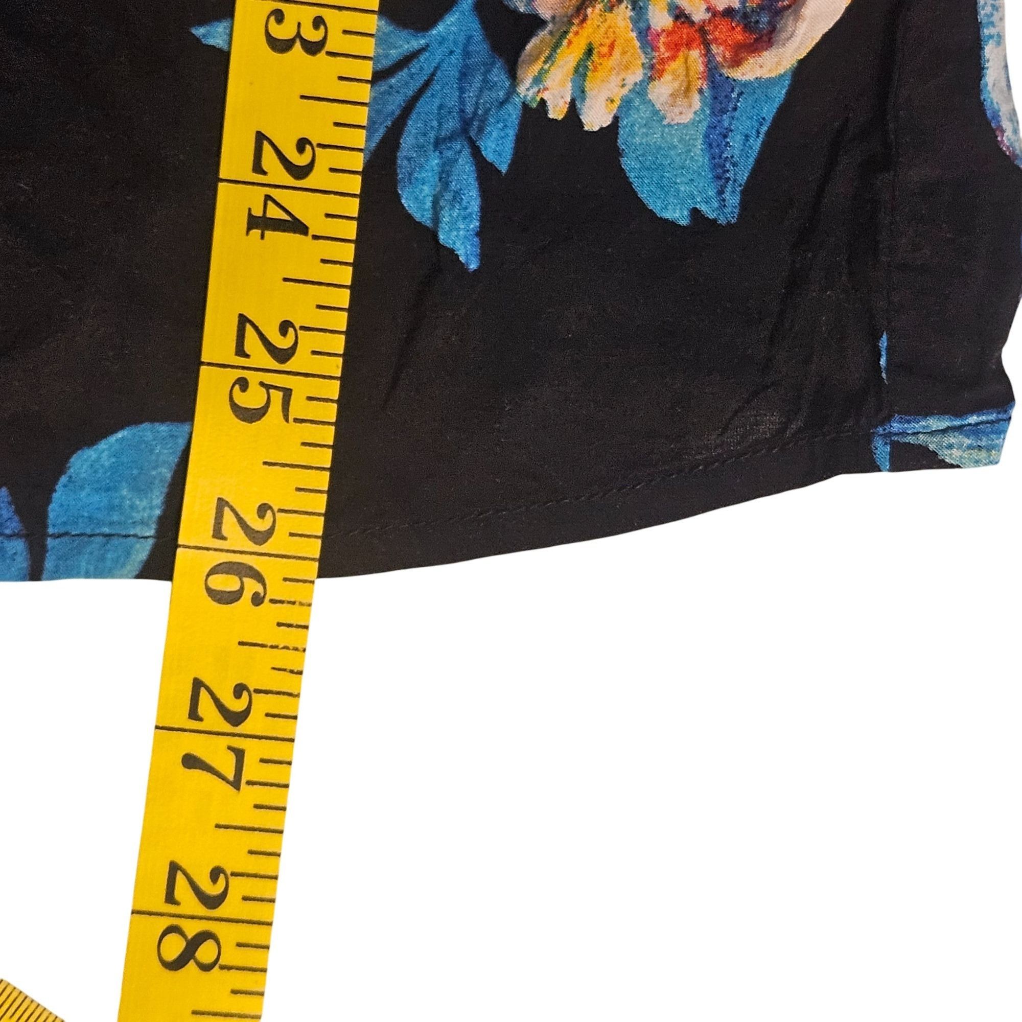 Anthropologie Maeve Black Floral Woman's Blouse 2 Cottage core Boho Chic Size XS / US 0-2 / IT 36-38 - 12 Thumbnail