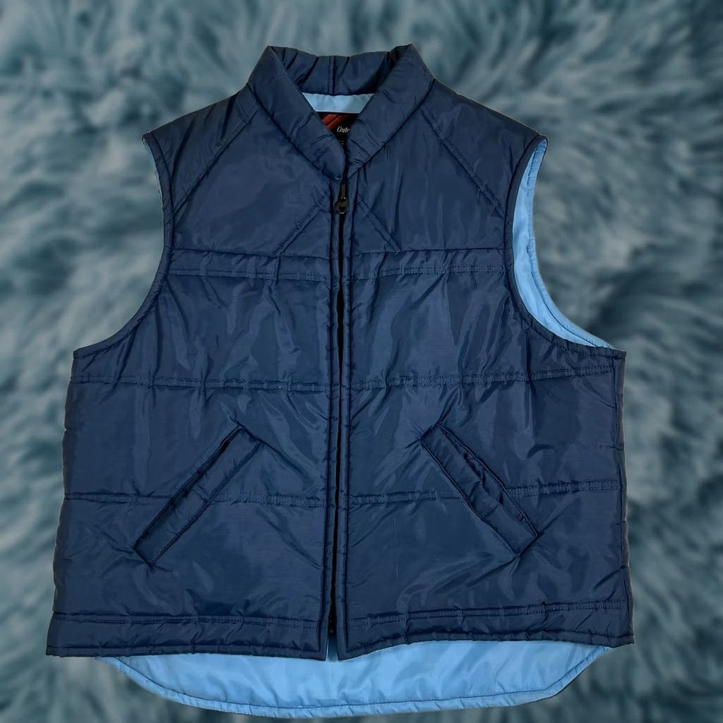 Vintage VINTAGE Sears “The Men’s Store” Puffer Vest Outdoor Blue XL Mens Shirt Jacket Size US XL / EU 56 / 4 - 1 Thumbnail