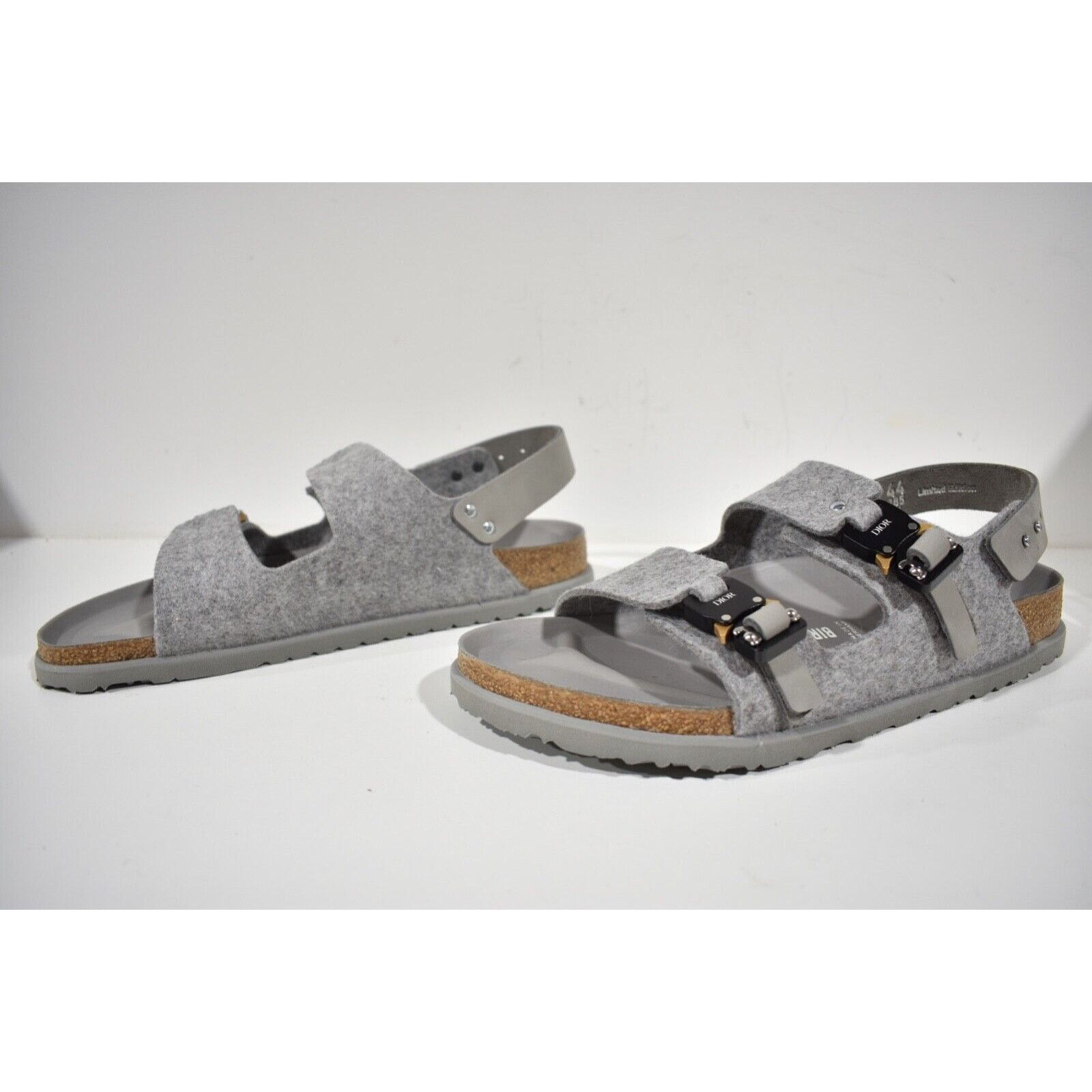 Dior Dior By Birkenstock Milano Wool Slingback Buckle Flat 44 11 Size US 11 / EU 44 - 5 Thumbnail