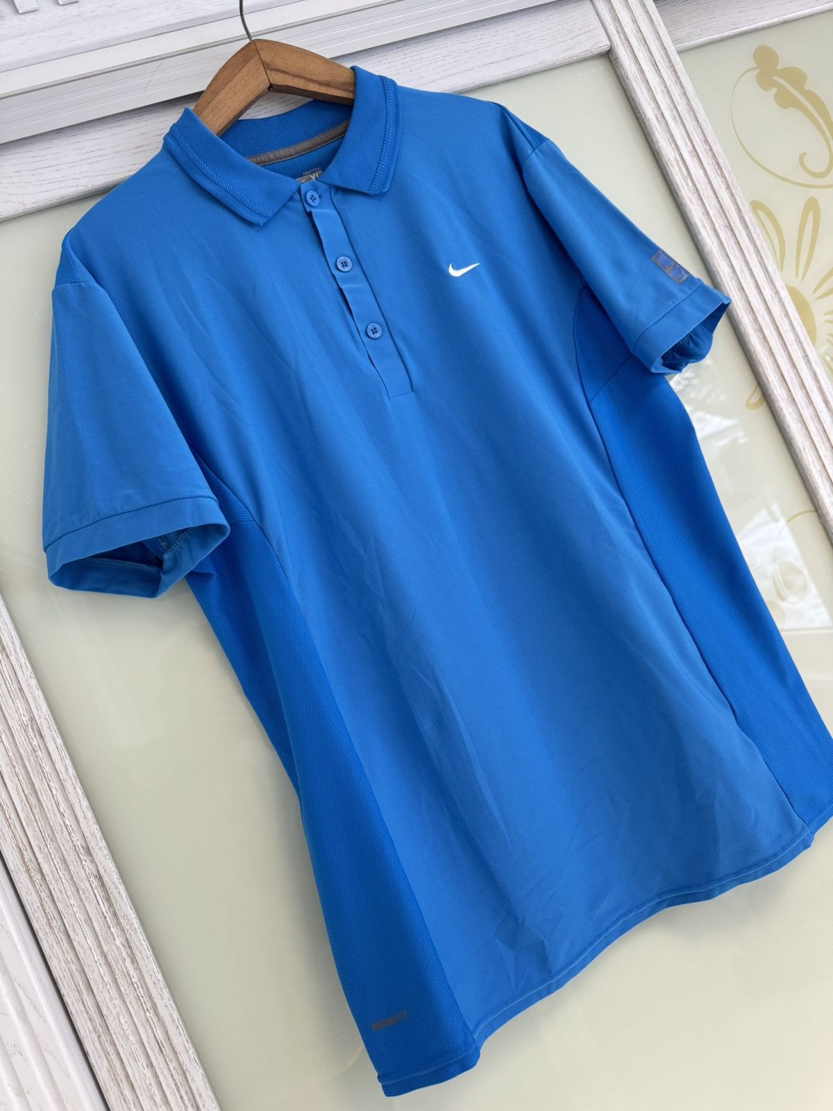 Nike Nike Roger Federer 2008 Australian Open Tennis Polo Shirt Size US XL / EU 56 / 4 - 5 Thumbnail
