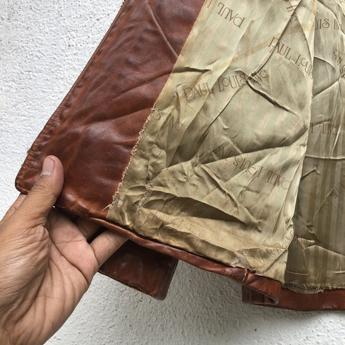 Vintage Vintage Paul Louis Inc Leather jacket Mens Serval zipper 60s Size US M / EU 48-50 / 2 - 20 Thumbnail