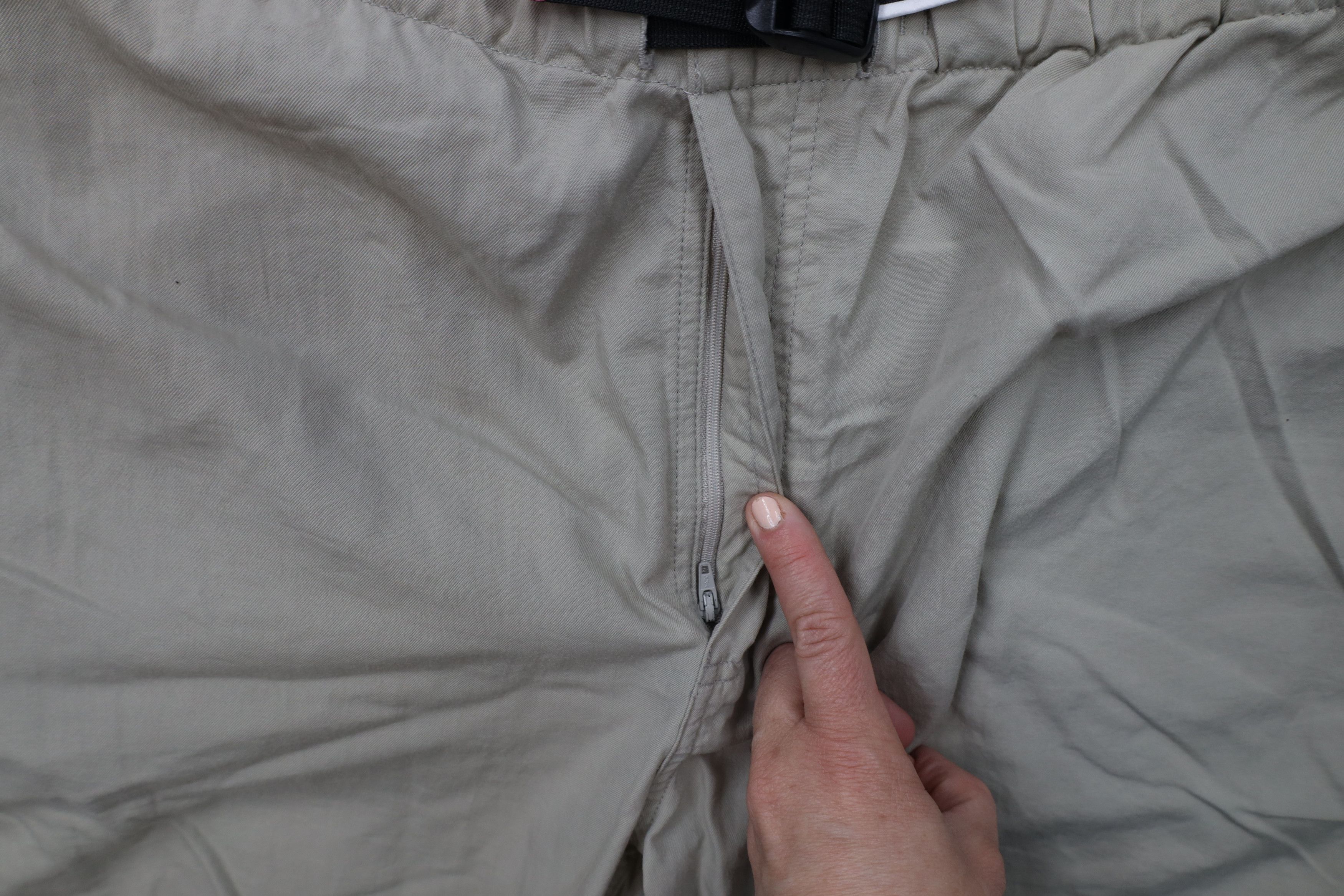 The North Face × Vintage Vintage Y2K 2000 The North Face Belted Wide Leg Pants Beige Size US 38 / EU 54 - 8 Thumbnail
