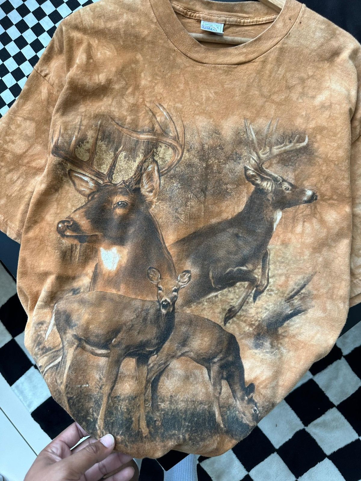 Delta × Habitat DELTA PRO WEIGHT HABITAT DEER TIE DYE TSHIRT Size US XL / EU 56 / 4 - 2 Thumbnail