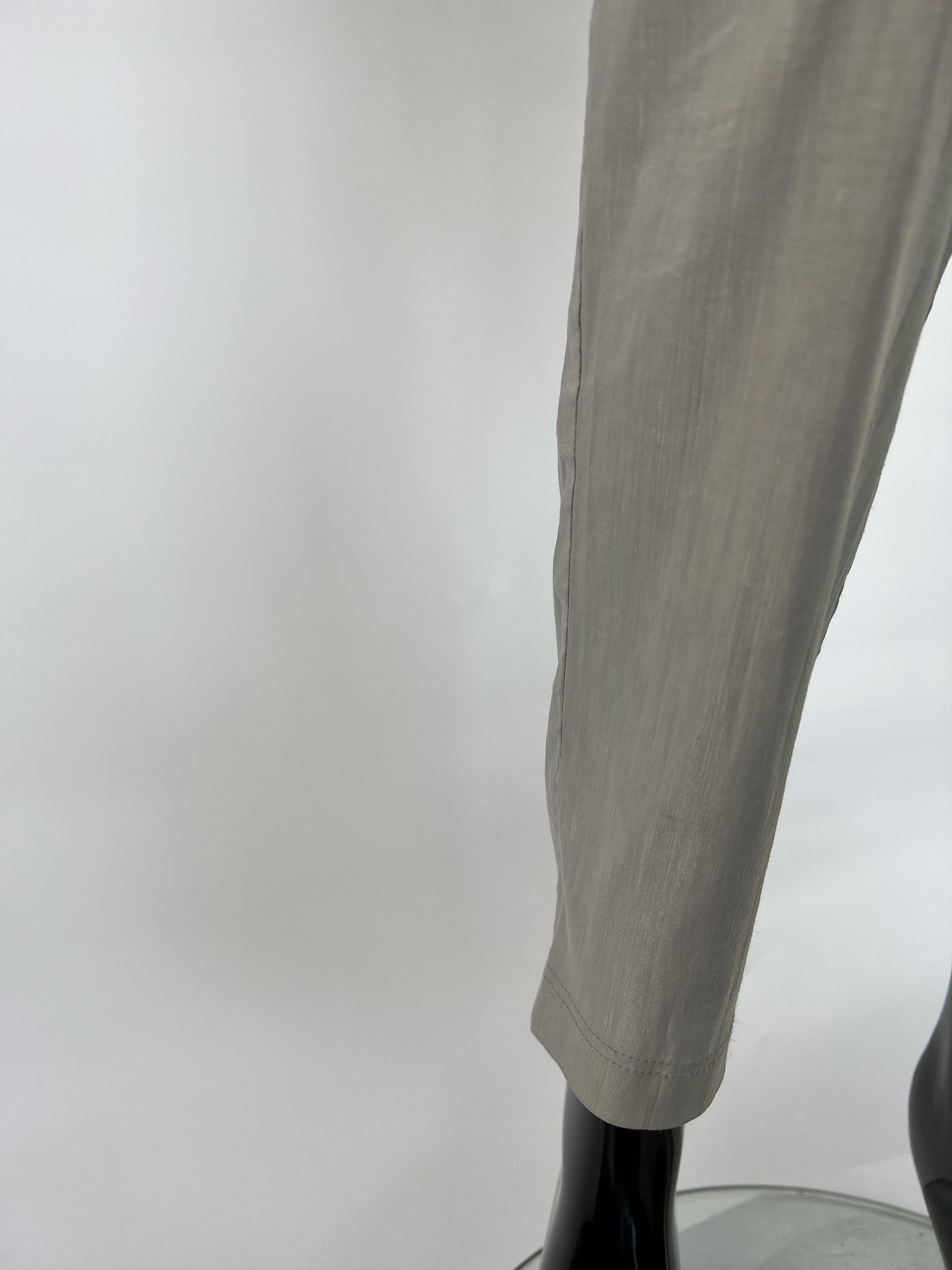 Sarah Pacini Sarah Pacini Gray Linen Pants Size 2 Size 30" / US 8 / IT 44 - 7 Thumbnail