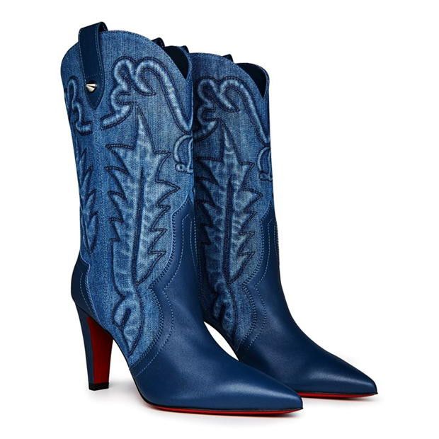 Christian Louboutin Santiabooty Ankle Boots Size US 9.5 / IT 39.5 - 4 Thumbnail