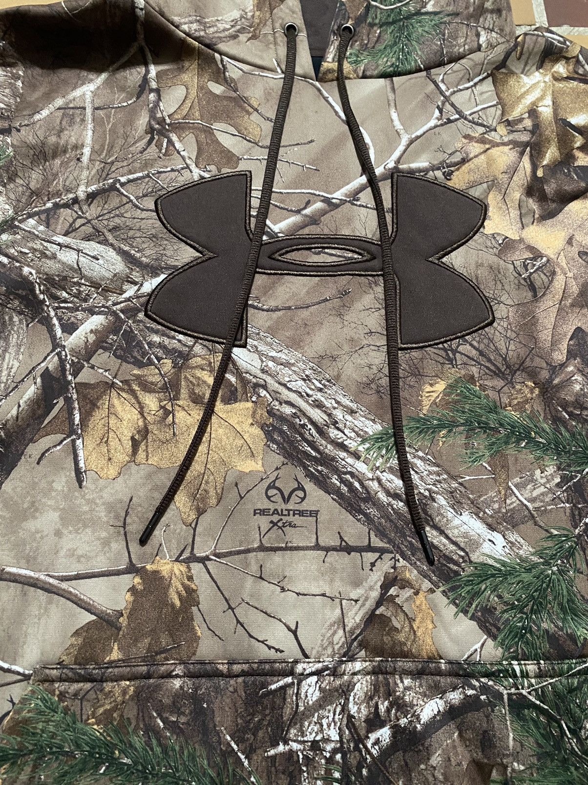 Under Armour Vintage Under Armour Realtree Camo Hoodie XL Size US XL / EU 56 / 4 - 2 Thumbnail