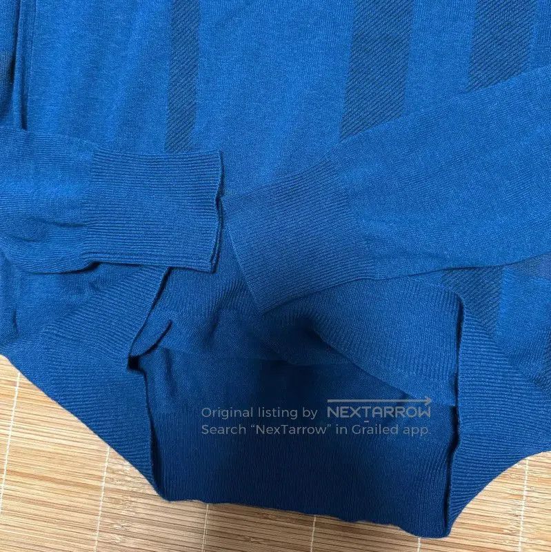 Burberry Burberry Blue Wool Blend Check Knit Sweater. Size US S / EU 44-46 / 1 - 5 Thumbnail