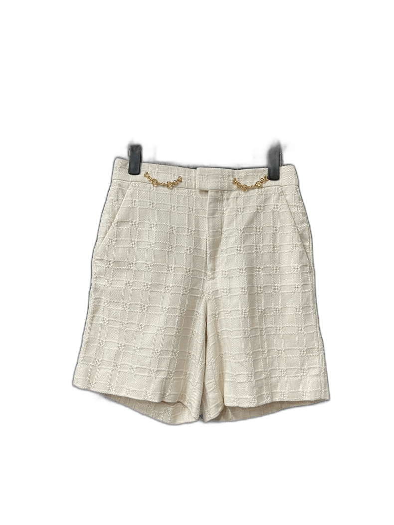 Gucci Gucci Chain Detail Short Pants-2505 Size 37" - 1 Thumbnail