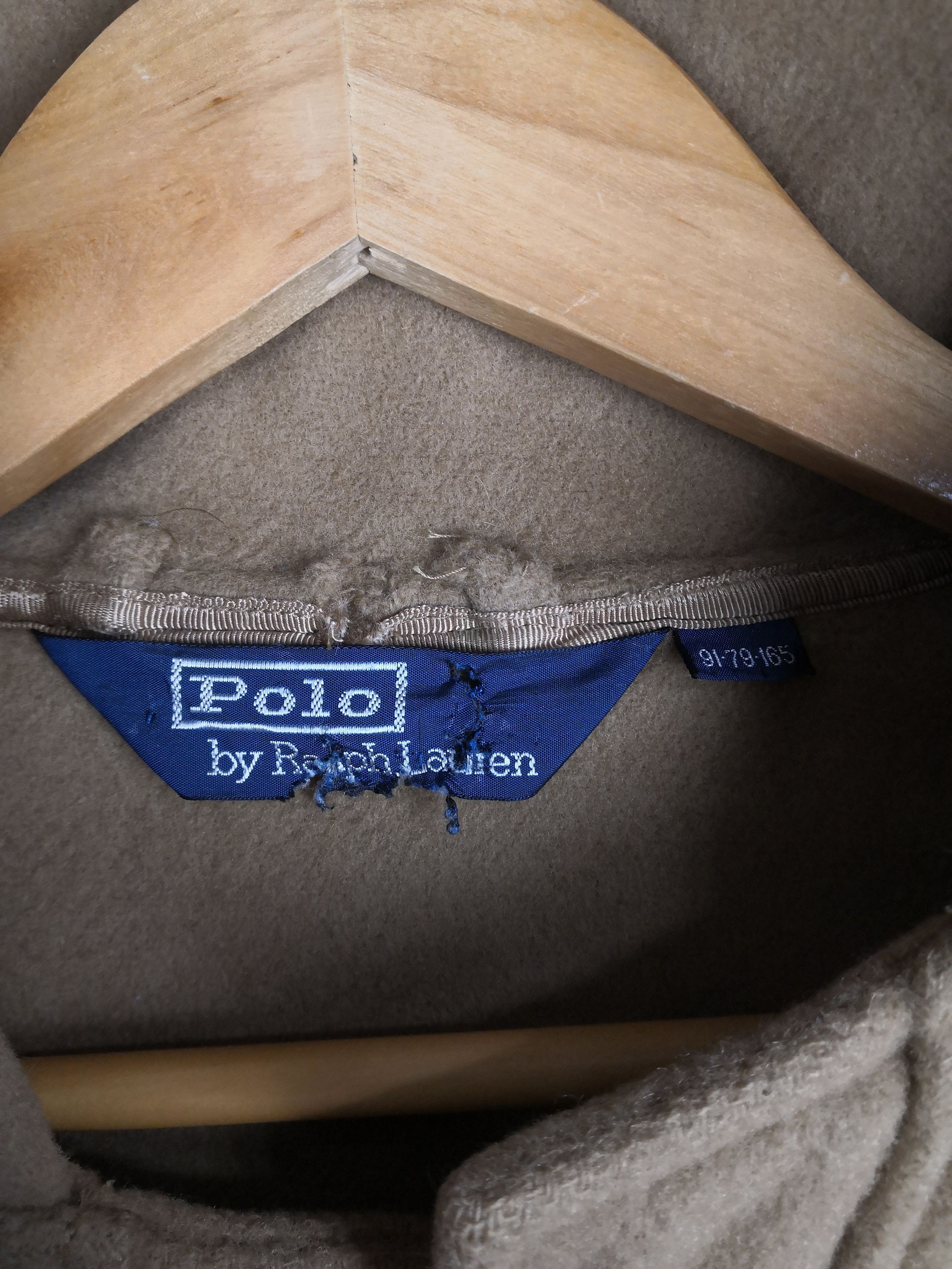 Polo Ralph Lauren Archival Vintage Polo Ralph Lauren Duffle Coat Hoodie Size US L / EU 52-54 / 3 - 4 Thumbnail
