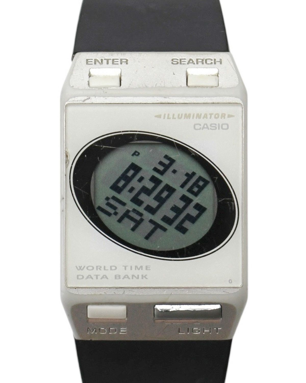 Casio 1990S CASIO DATABANK FS-00 WORLD TIME FILM WATCH Size ONE SIZE - 2 Thumbnail