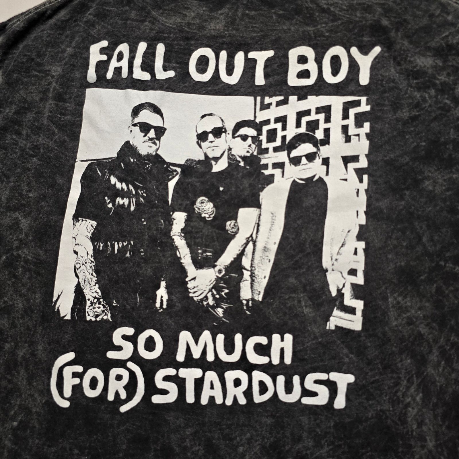 Other Fall Out Boy So Much For Stardust XL Acid Wash Band Tee Size US XL / EU 56 / 4 - 2 Thumbnail