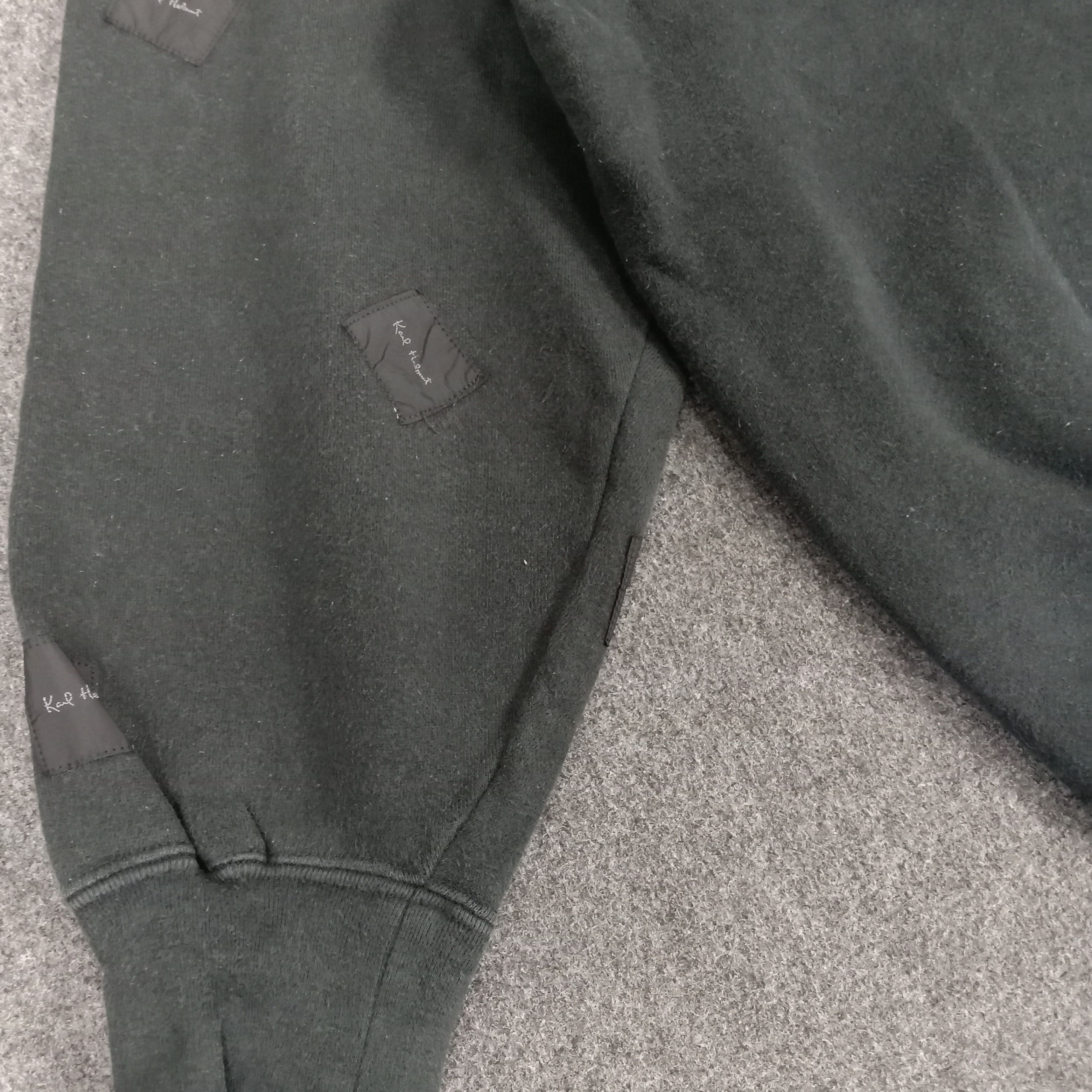 Karl Helmut × Vintage Karl Helmut Designer Brand Patches Art Sweatshirt Size US L / EU 52-54 / 3 - 5 Thumbnail