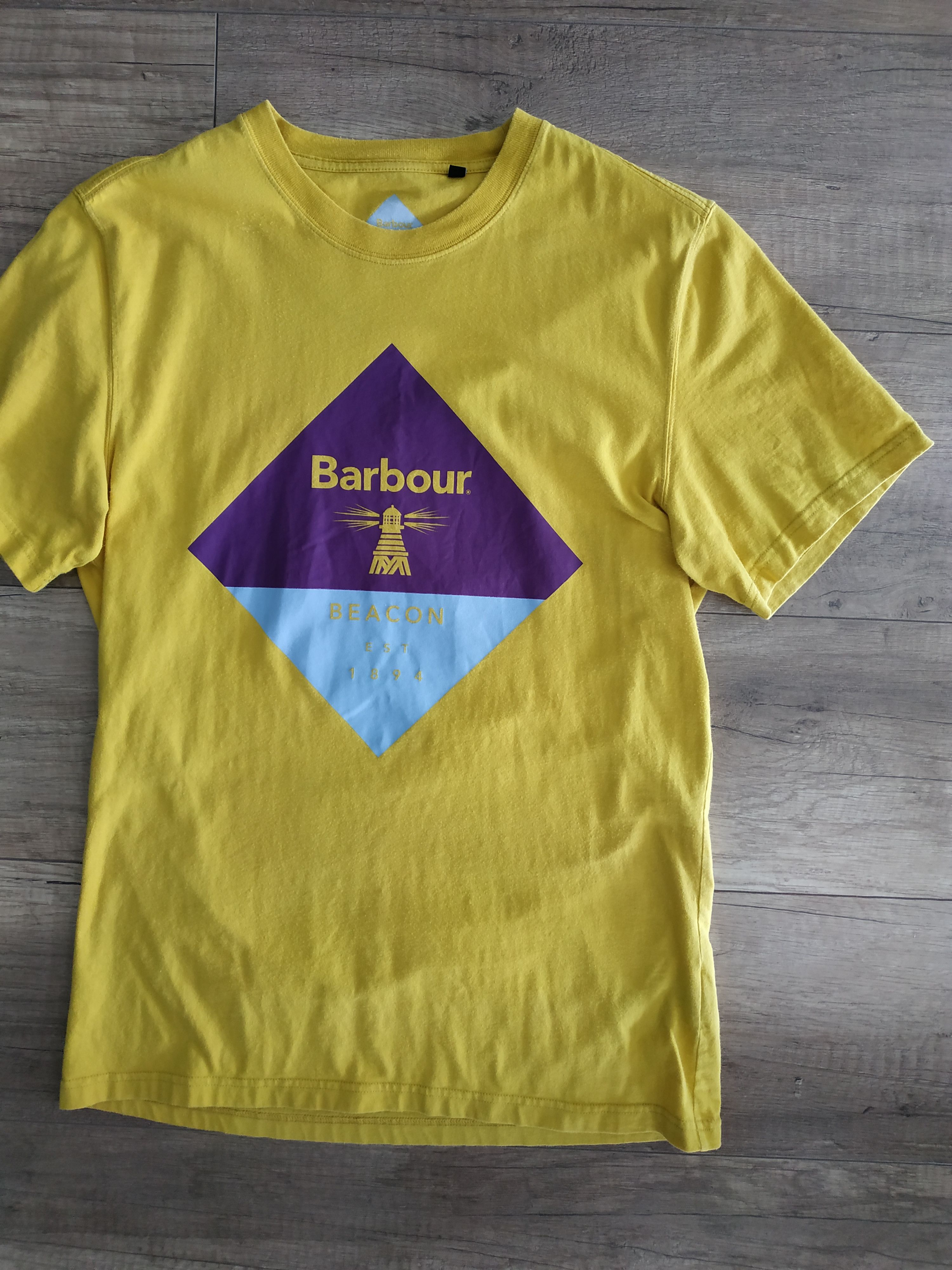 Barbour BARBOUR Beacon Diamond Men's T-shirt, MEDIUM Size US M / EU 48-50 / 2 - 2 Thumbnail