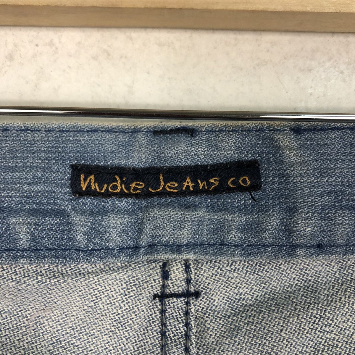 Nudie Jeans Nudie light Blue Jean Rare Famous Brand Size US 34 / EU 50 - 19 Thumbnail
