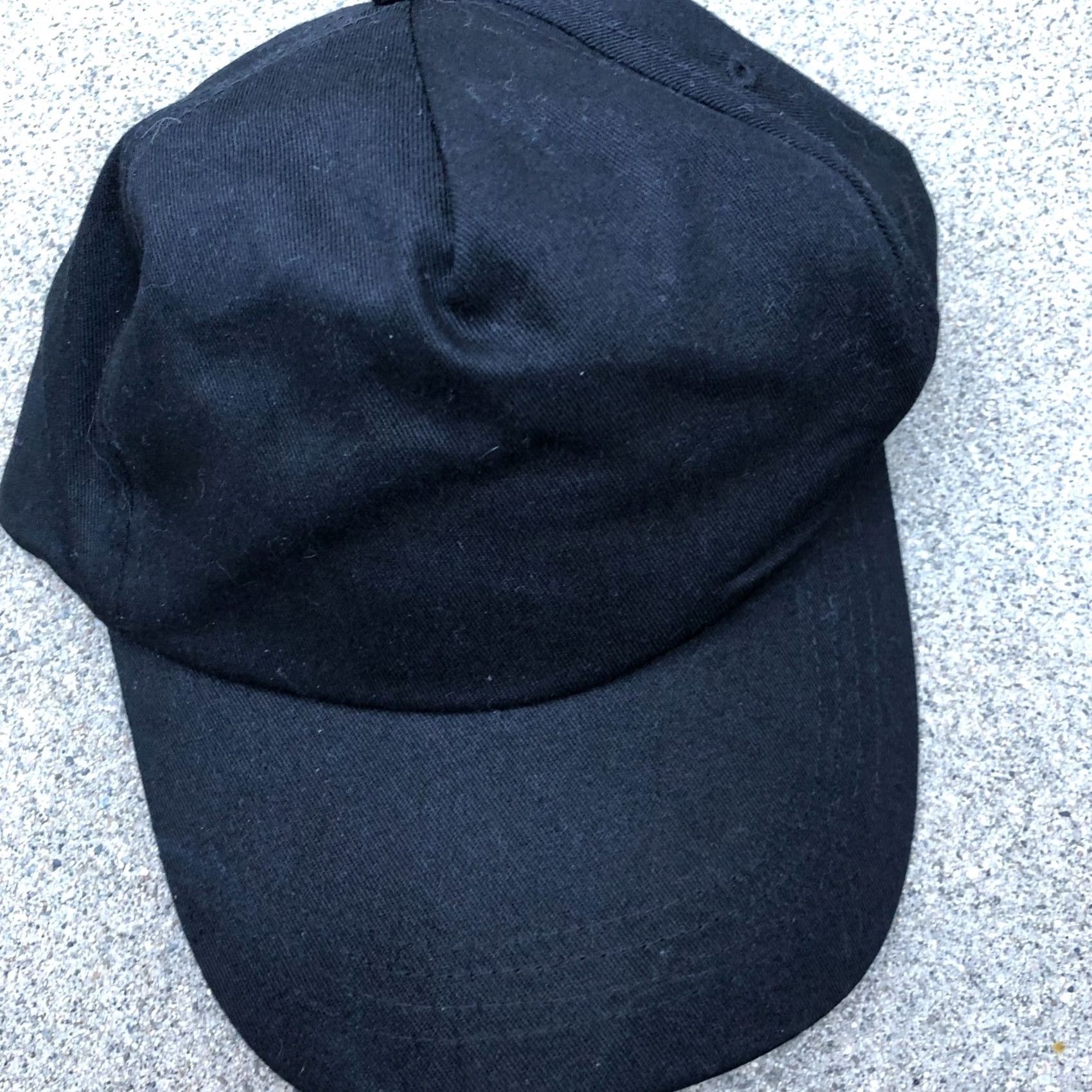 Vintage CAMEO Baseball Cap Men's One Size Black Adjustable Hat Blank Plain Size ONE SIZE - 3 Thumbnail