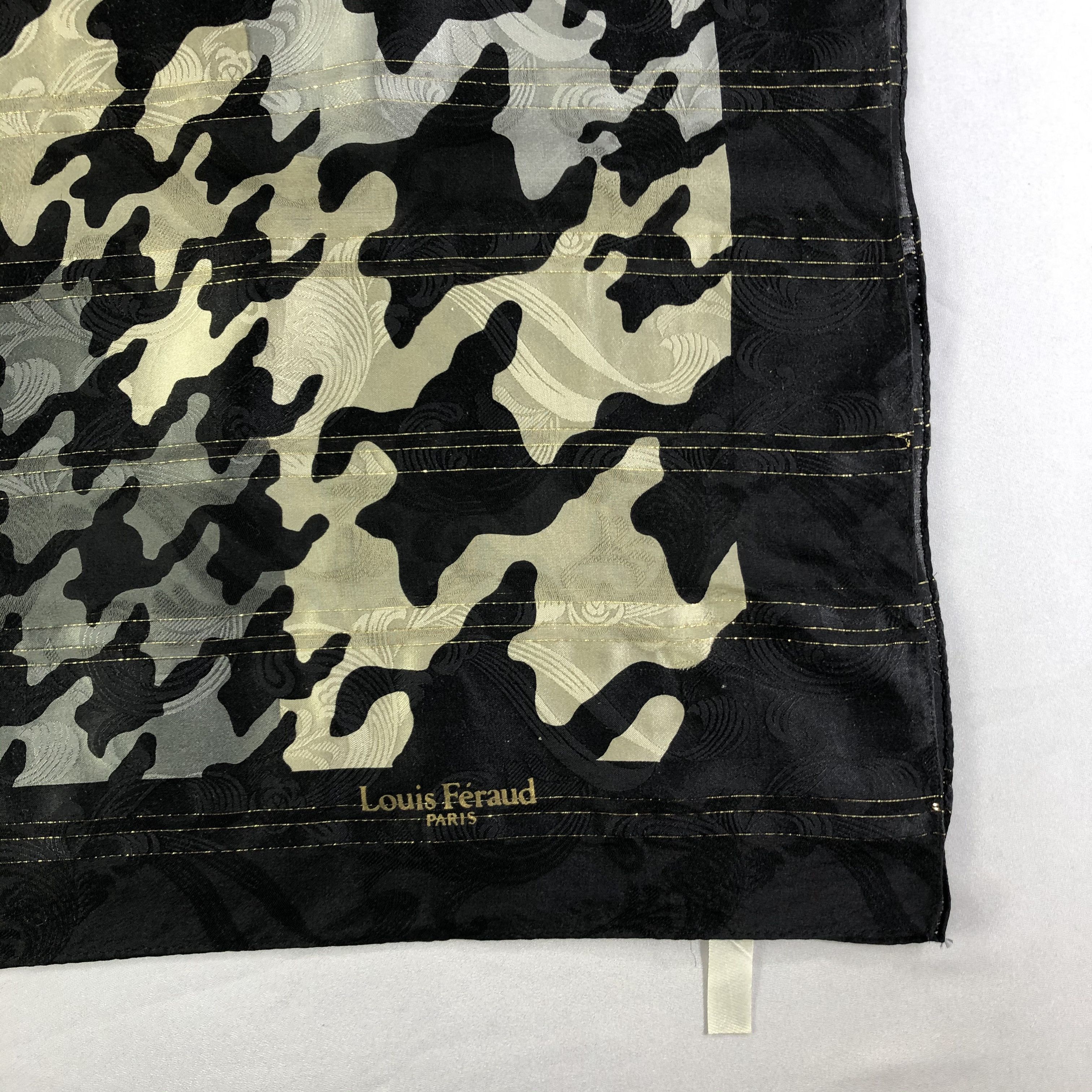 Louis Feraud × Vintage Vintage Louis Feraud Silk Scarf Size ONE SIZE - 4 Thumbnail