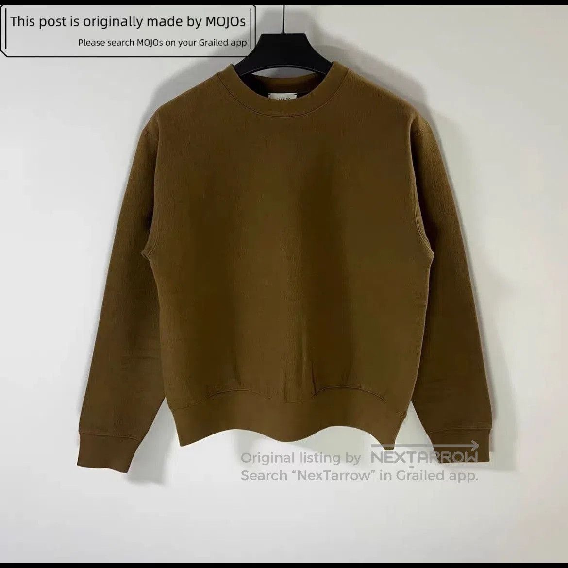 Lemaire Lemaire Classic Plain Cut Simple Sweatshirt. Size US M / EU 48-50 / 2 - 1 Thumbnail