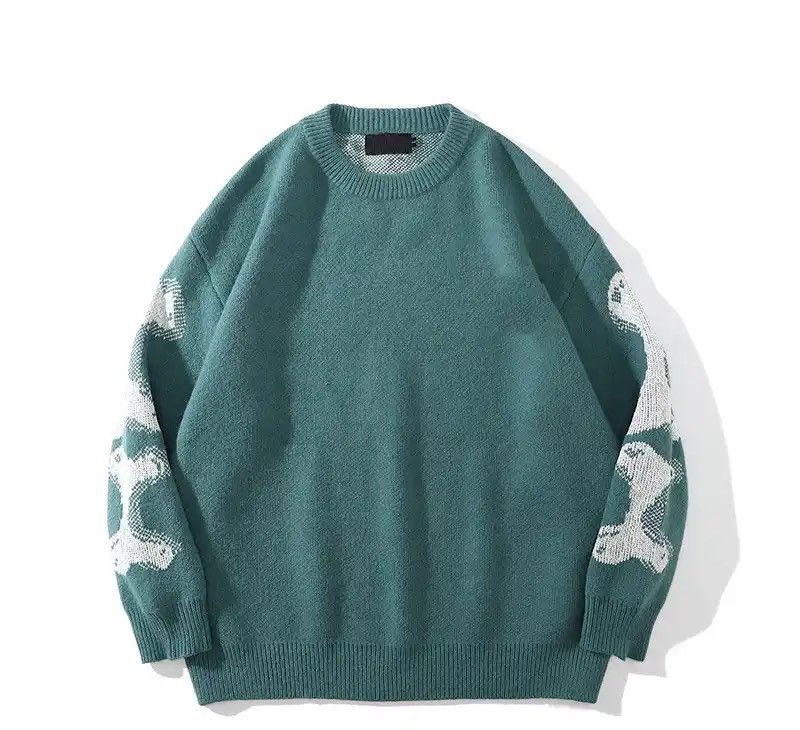 Skeleton Bones Knitted Sweater