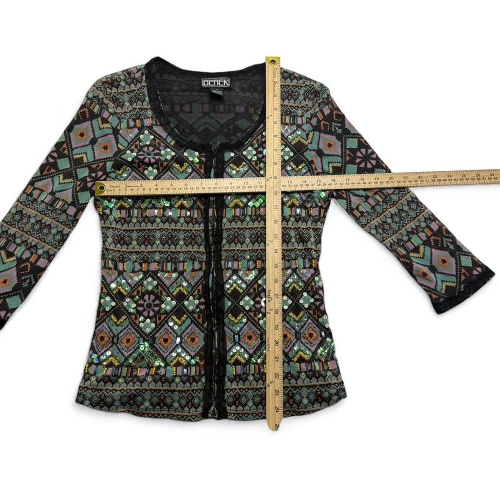 Other The Collective Works of Berek long sleeve top sequin Size M Size M / US 6-8 / IT 42-44 - 6 Thumbnail