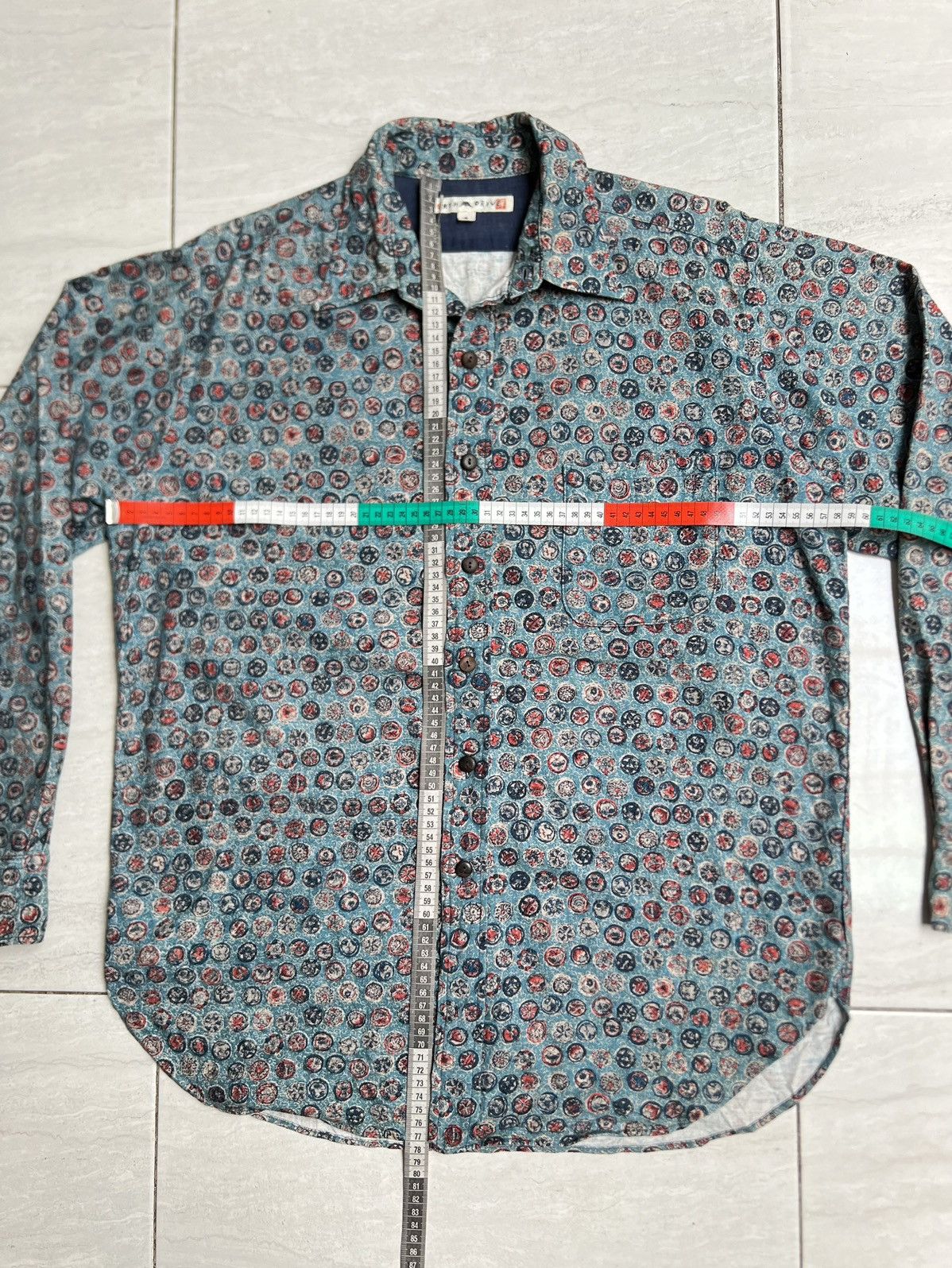 45rpm NORTH DRIVE Motive Shirt Size US L / EU 52-54 / 3 - 7 Thumbnail