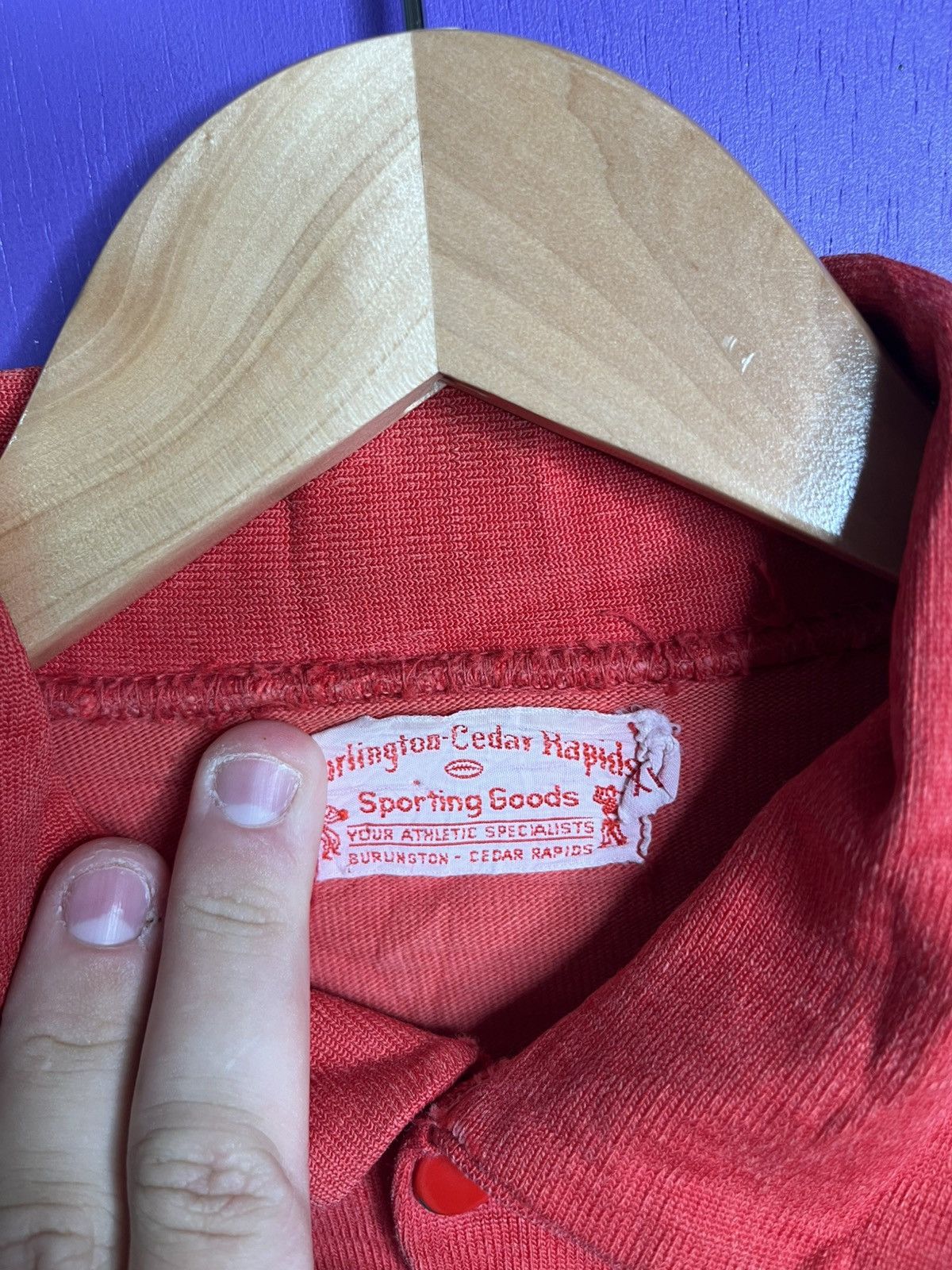 Vintage Vintage 50s Midwestern college snap jacket Size US XL / EU 56 / 4 - 4 Thumbnail