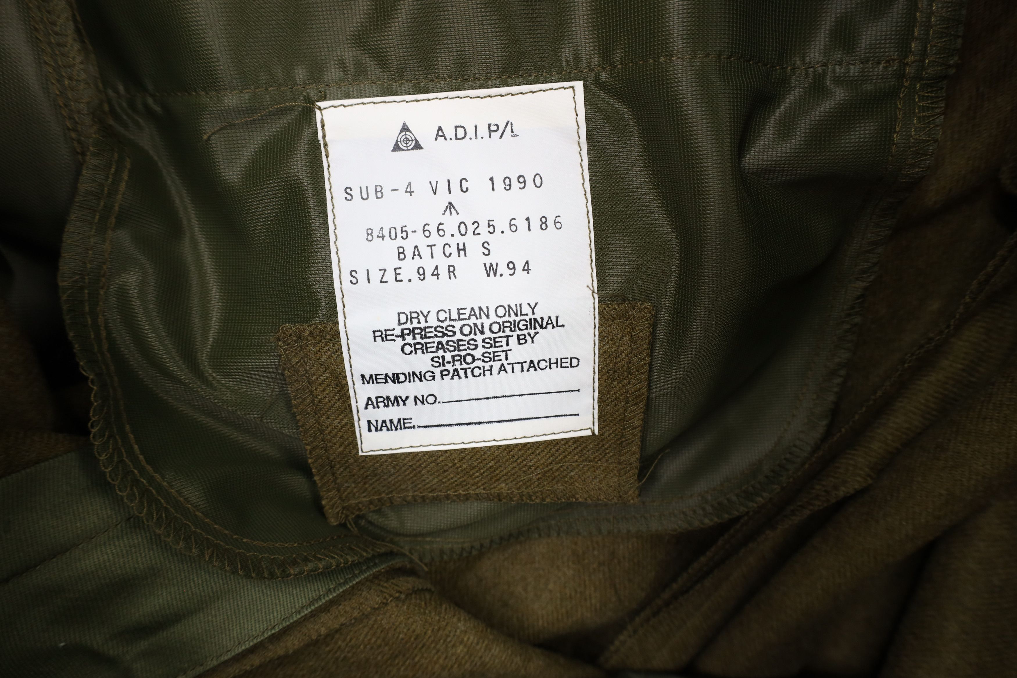 Vintage Deadstock Vintage 90s Australia Military Combat Pants Green Size US 34 / EU 50 - 6 Thumbnail
