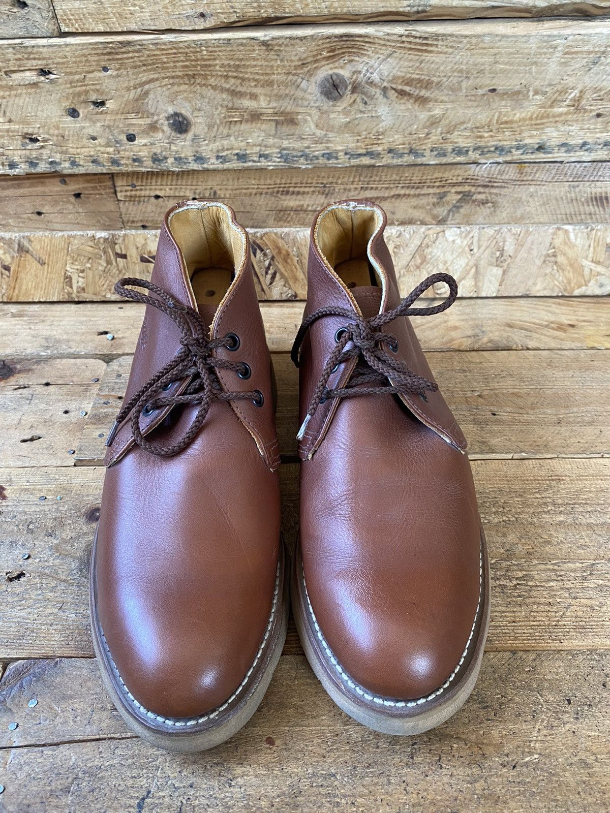 Red Wing Redwing chukka traction tread leather books uk 6.5D Size US 7.5 / EU 40-41 - 2 Thumbnail