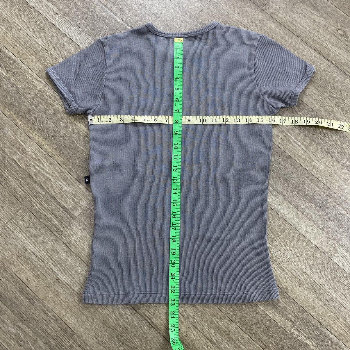agnes b. 1990s Vintage Agnes B Homme Grey Basic Tee Luxury Size US XS / EU 42 / 0 - 10 Thumbnail