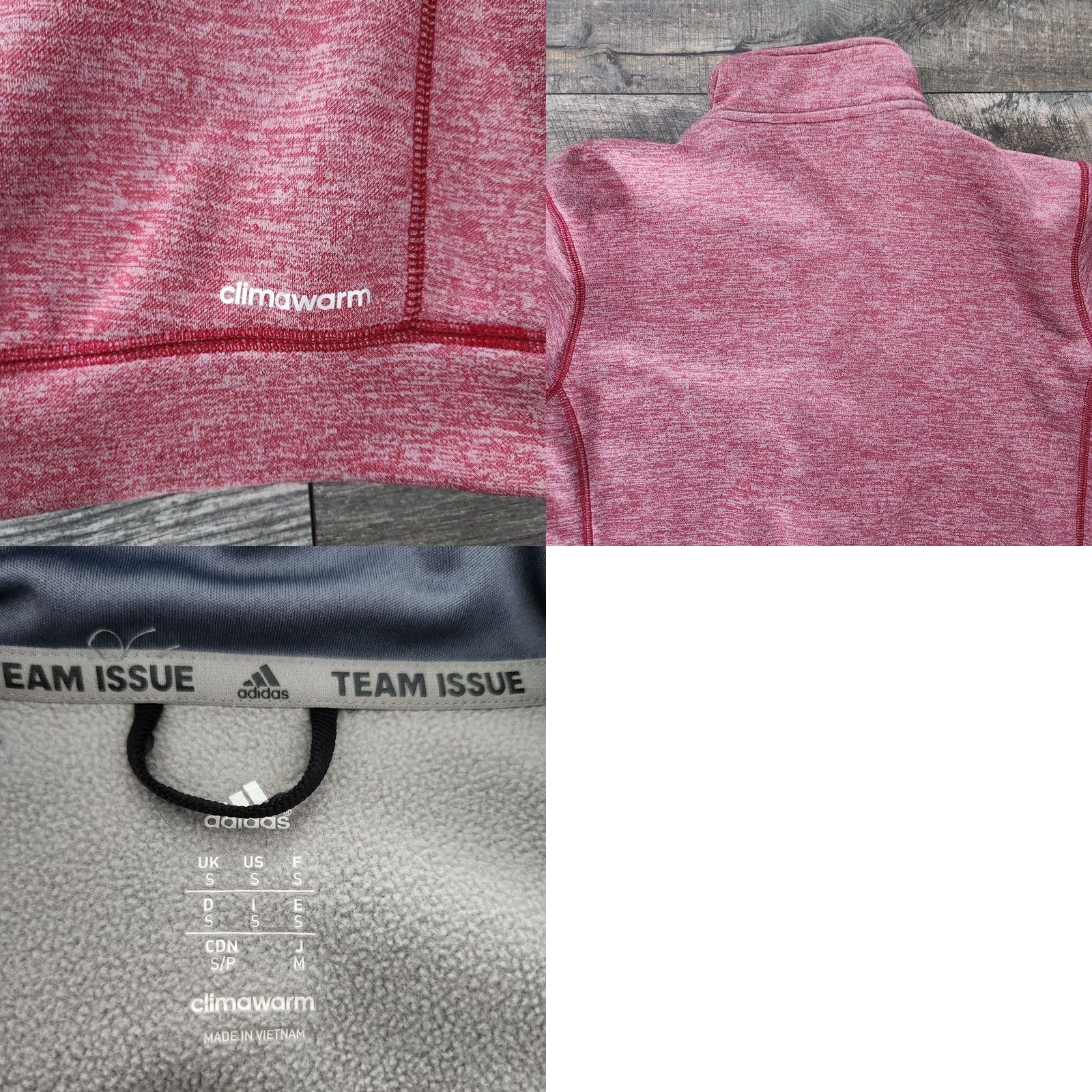 Adidas Adidas Team Issue Cleveland Cavaliers Climawarm Pullover Zip S Women's Red 1/4 Zip Basketball Athleisure Vintage No Size S / US 4 / IT 40 - 8 Thumbnail